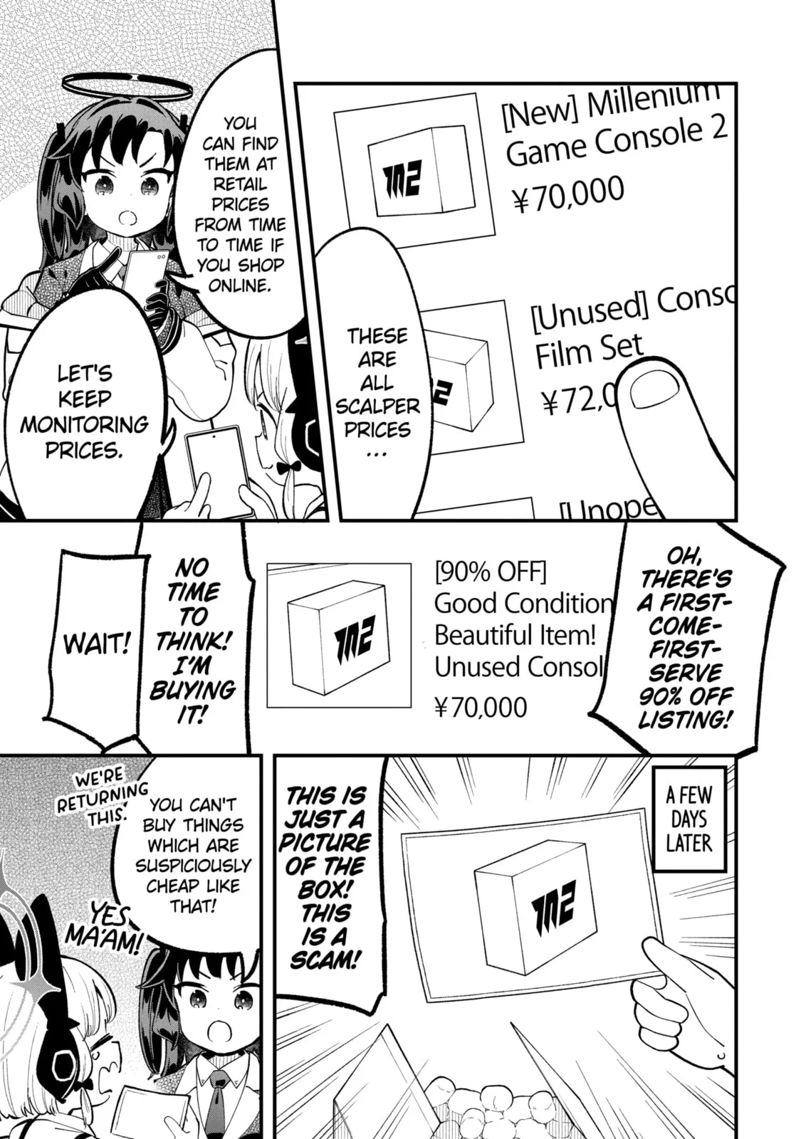 Blue Archive: Game Kaihatsubu Daibouken! Chapter 30 page 9