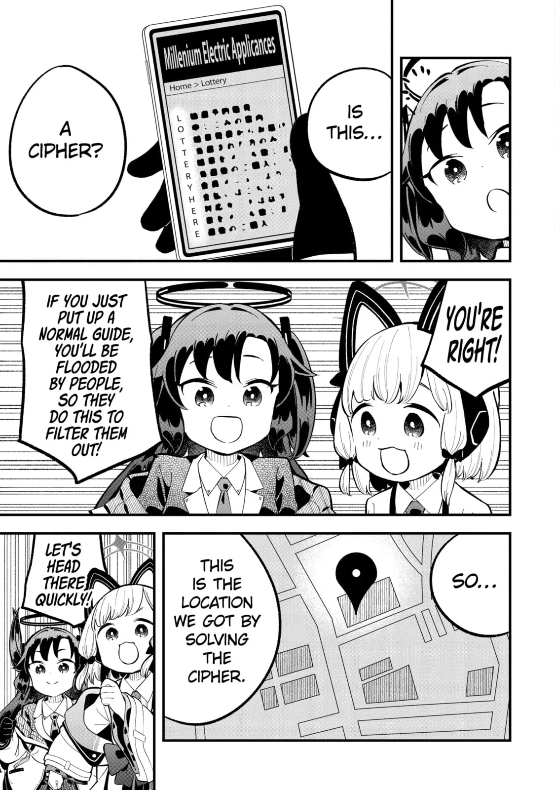 Blue Archive: Game Kaihatsubu Daibouken! Chapter 30 page 15