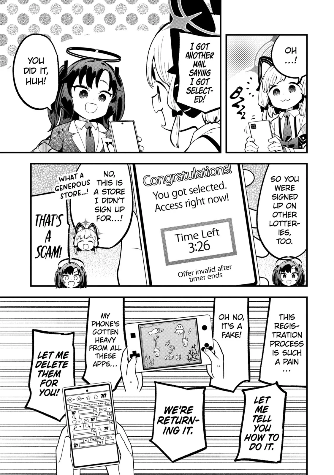 Blue Archive: Game Kaihatsubu Daibouken! Chapter 30 page 13
