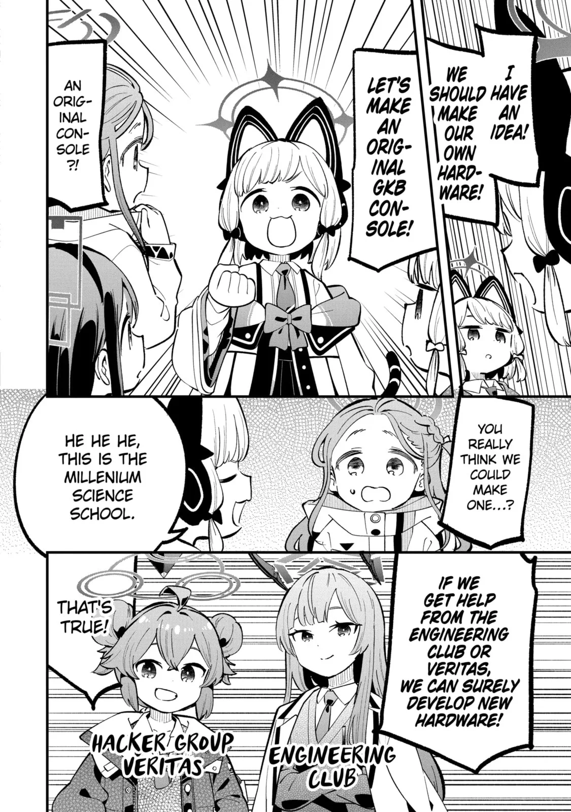 Blue Archive: Game Kaihatsubu Daibouken! Chapter 31 page 2