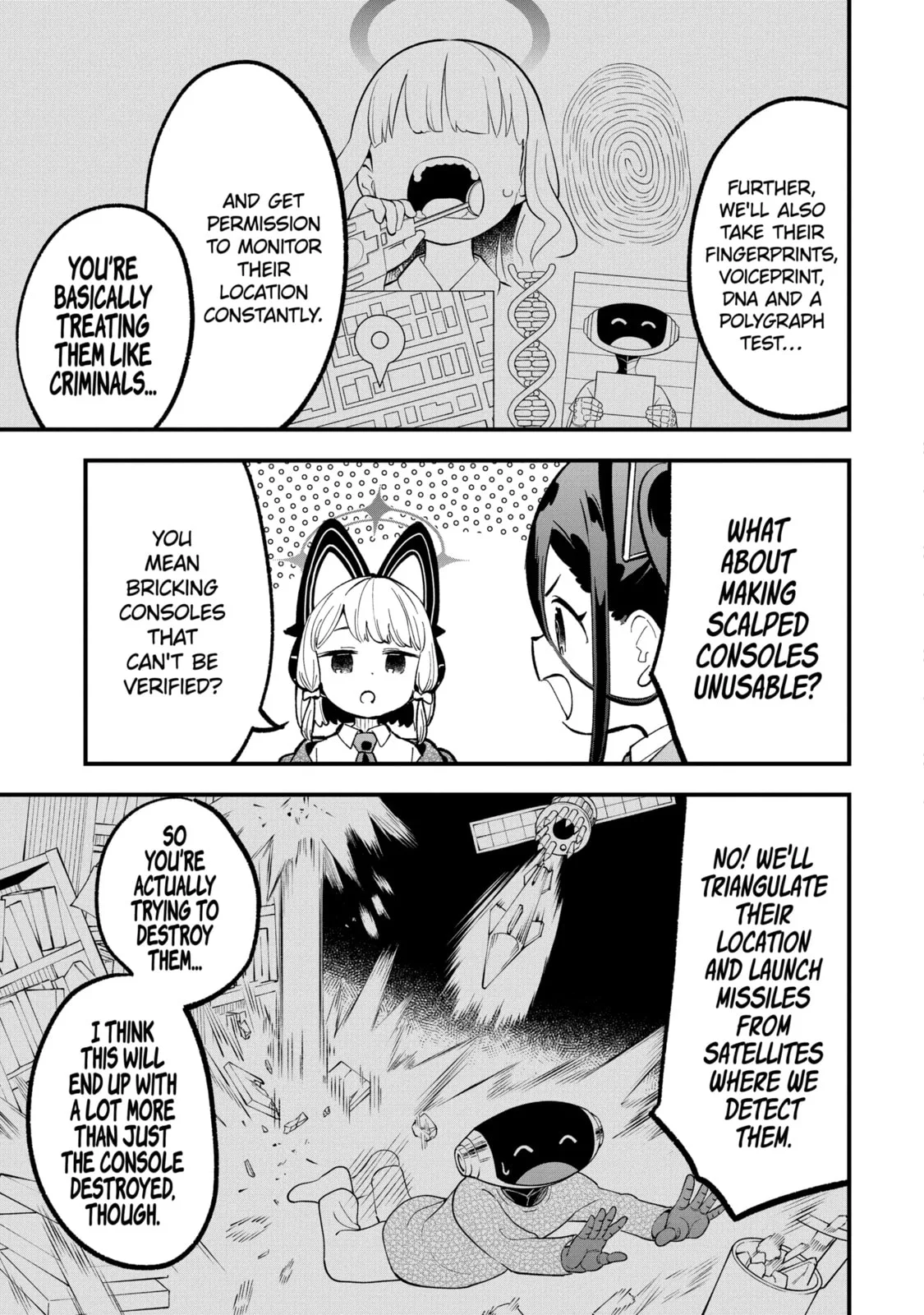 Blue Archive: Game Kaihatsubu Daibouken! Chapter 31 page 11