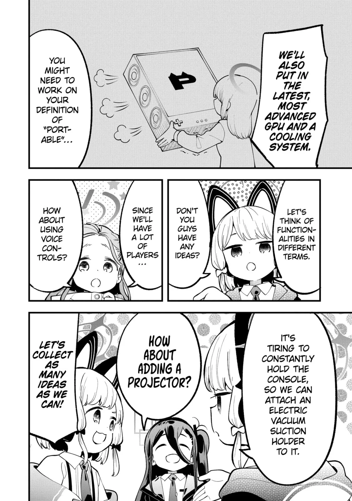 Blue Archive: Game Kaihatsubu Daibouken! Chapter 31 page 4