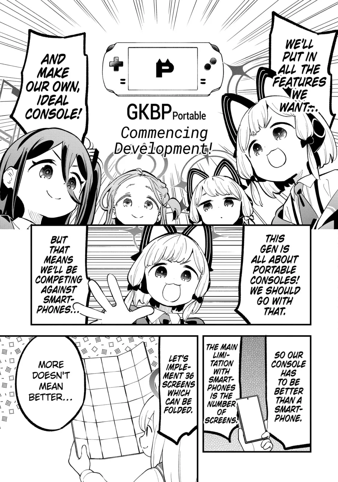 Blue Archive: Game Kaihatsubu Daibouken! Chapter 31 page 3