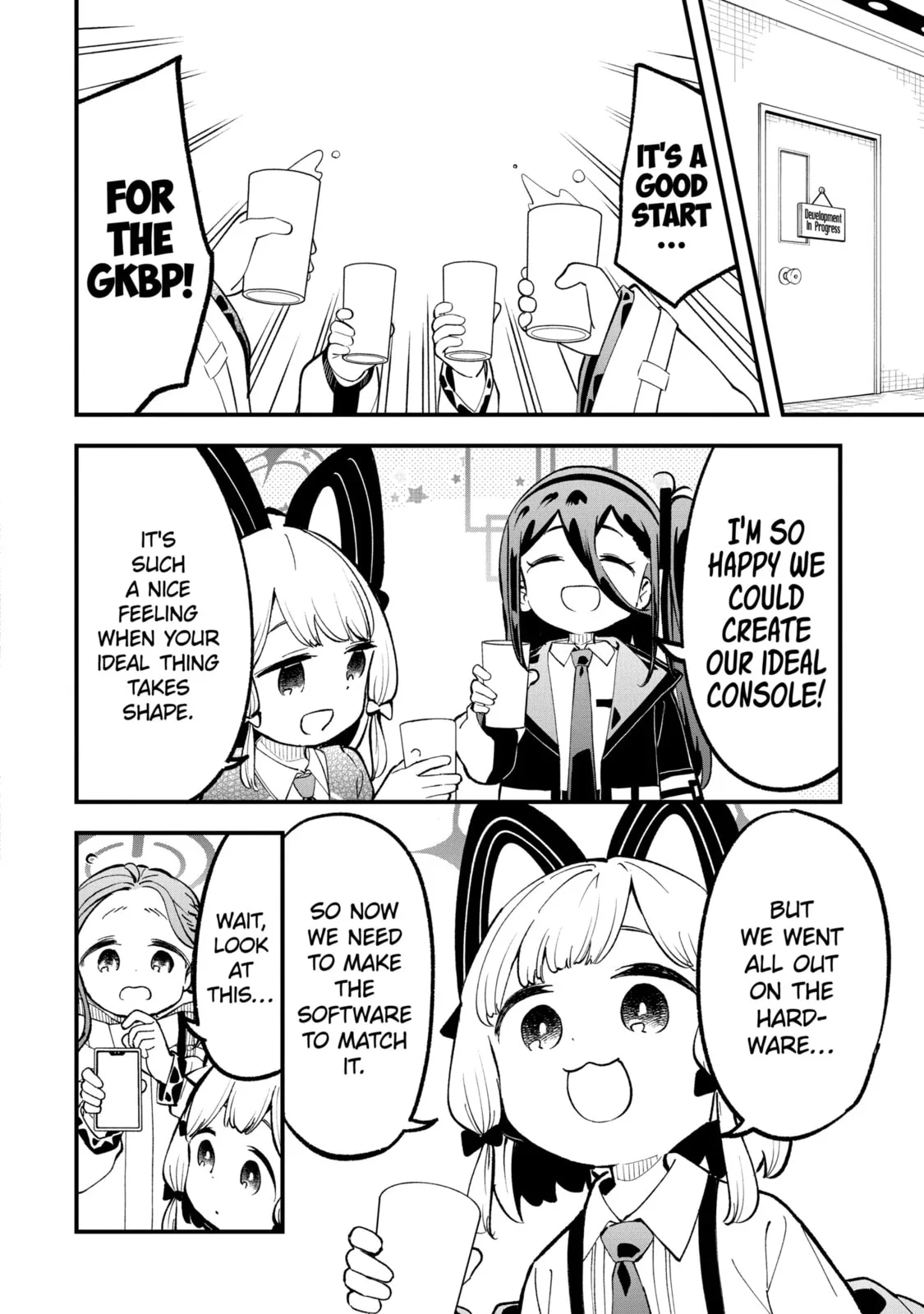 Blue Archive: Game Kaihatsubu Daibouken! Chapter 31 page 8