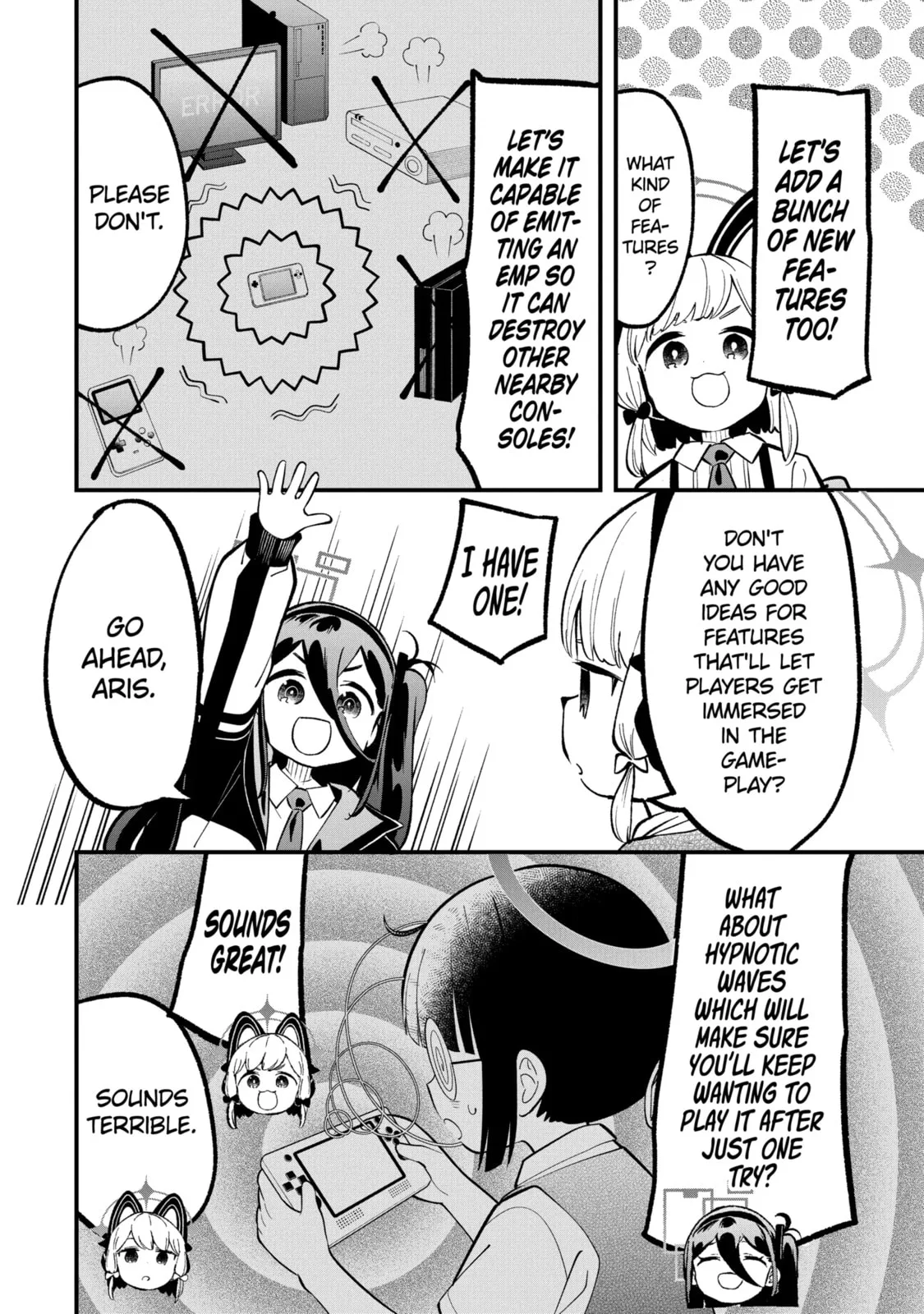Blue Archive: Game Kaihatsubu Daibouken! Chapter 31 page 14
