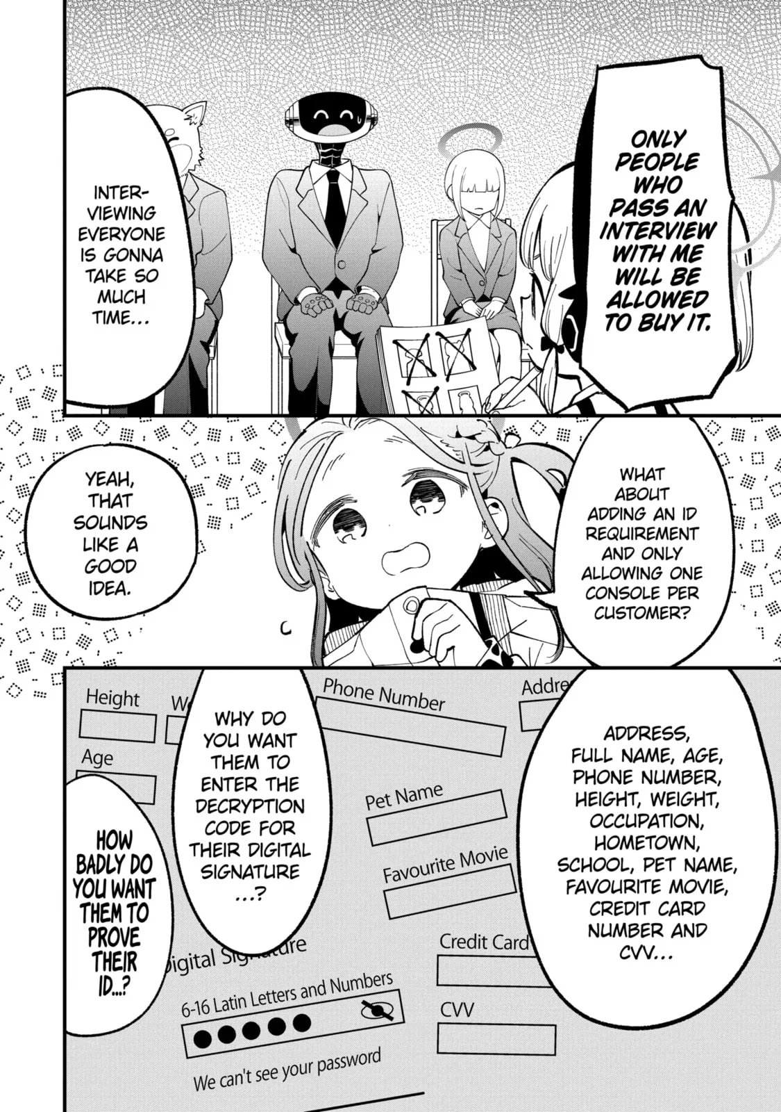 Blue Archive: Game Kaihatsubu Daibouken! Chapter 31 page 10