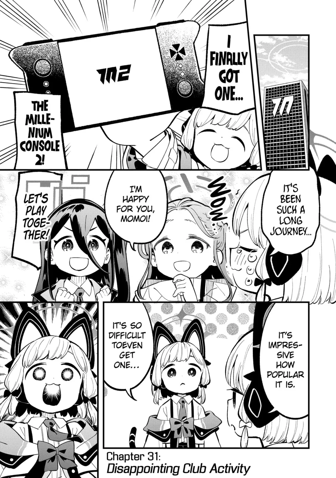 Blue Archive: Game Kaihatsubu Daibouken! Chapter 31 page 1