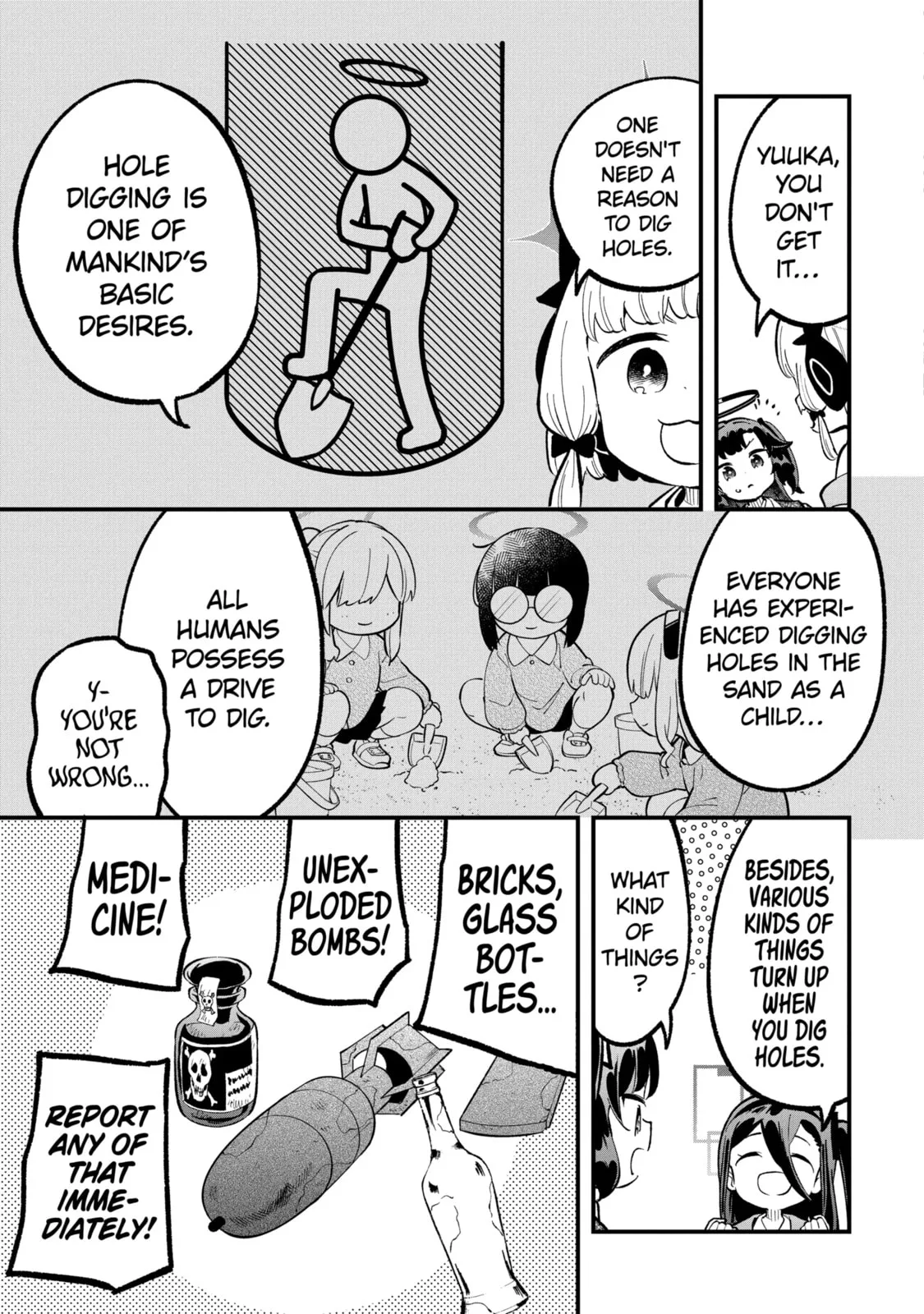 Blue Archive: Game Kaihatsubu Daibouken! Chapter 32 page 5