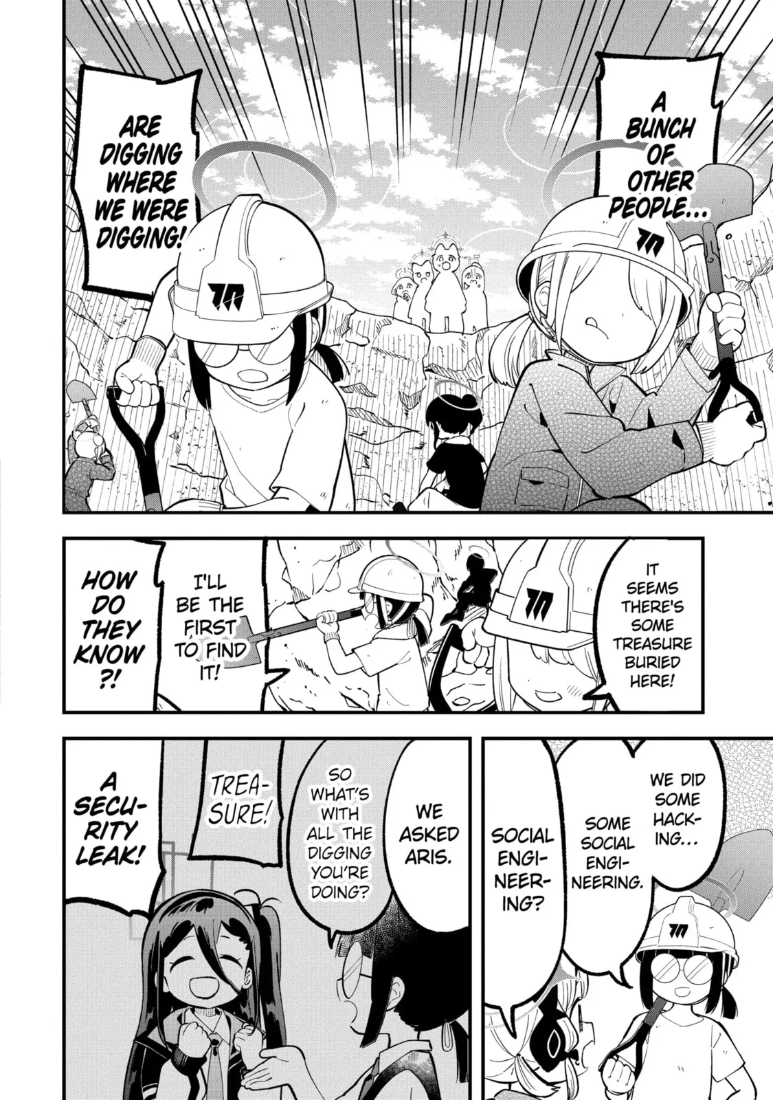 Blue Archive: Game Kaihatsubu Daibouken! Chapter 32 page 14