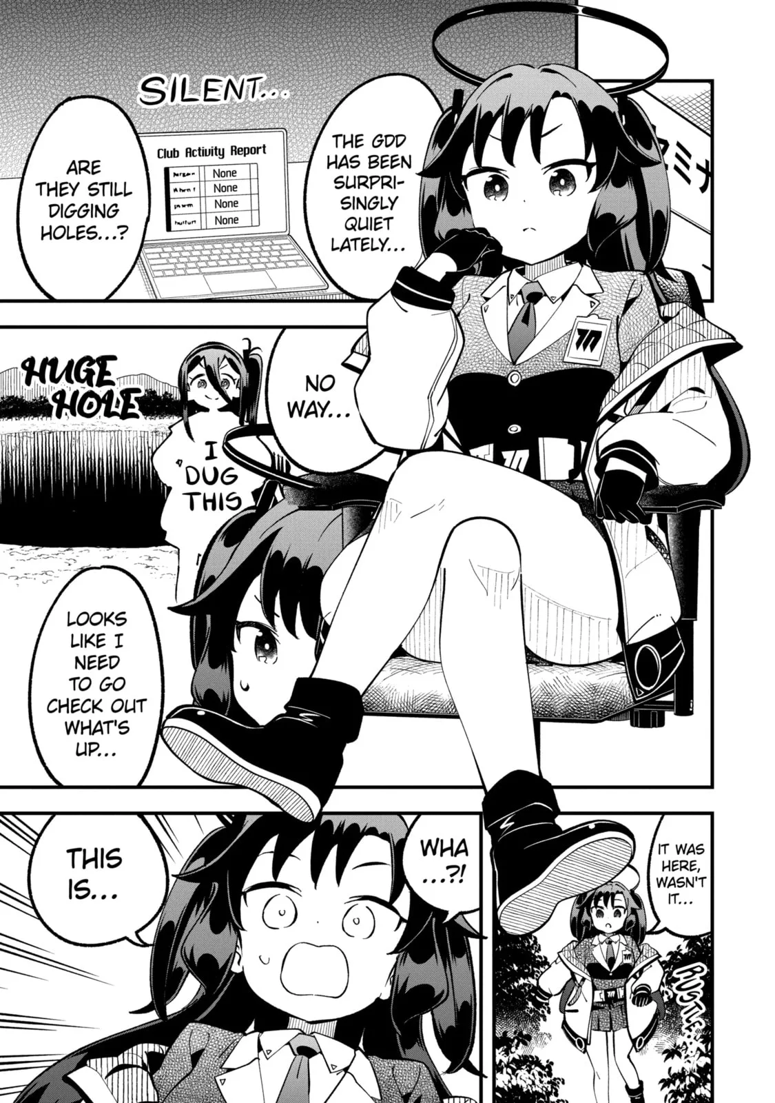 Blue Archive: Game Kaihatsubu Daibouken! Chapter 32 page 23