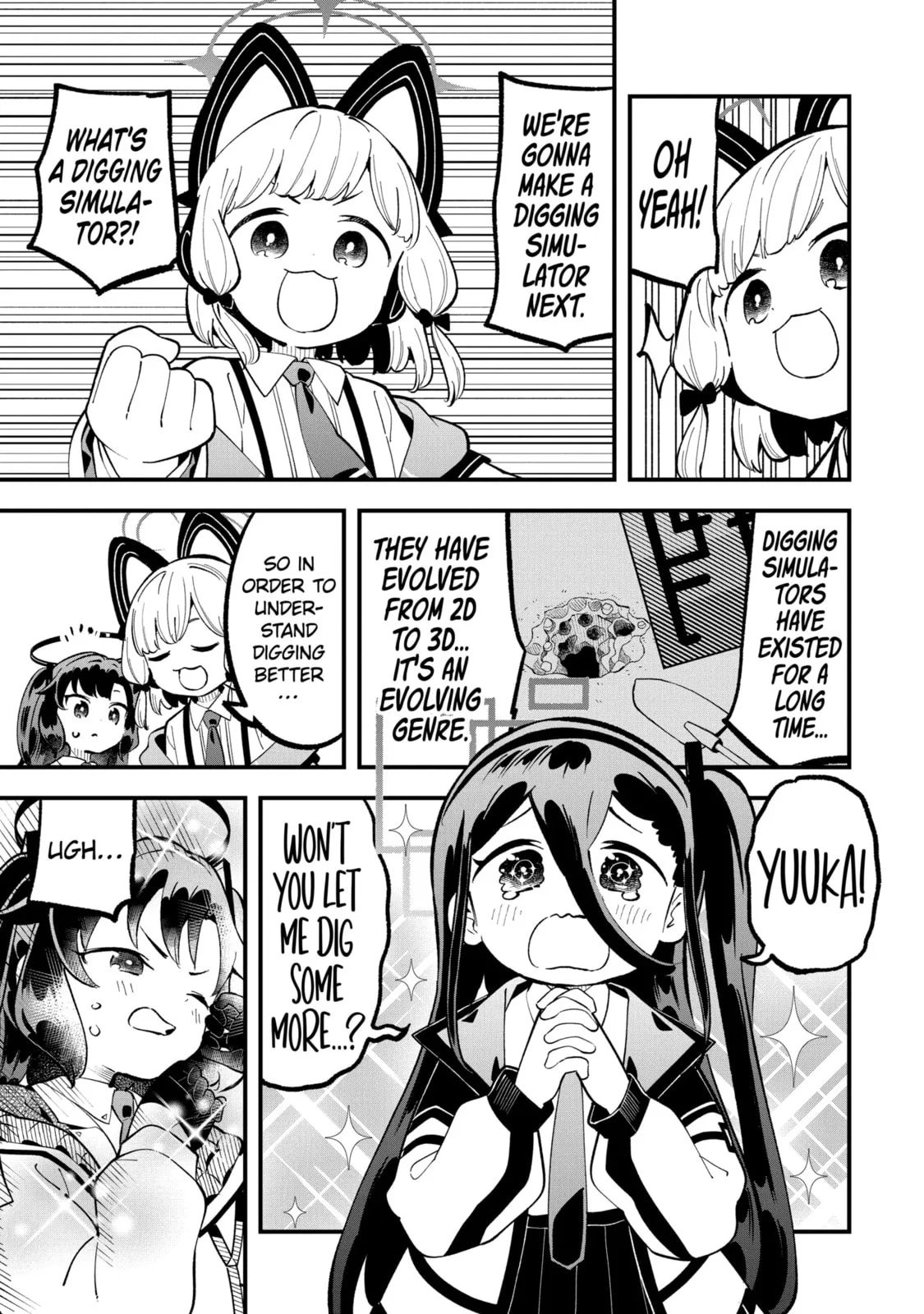 Blue Archive: Game Kaihatsubu Daibouken! Chapter 32 page 7