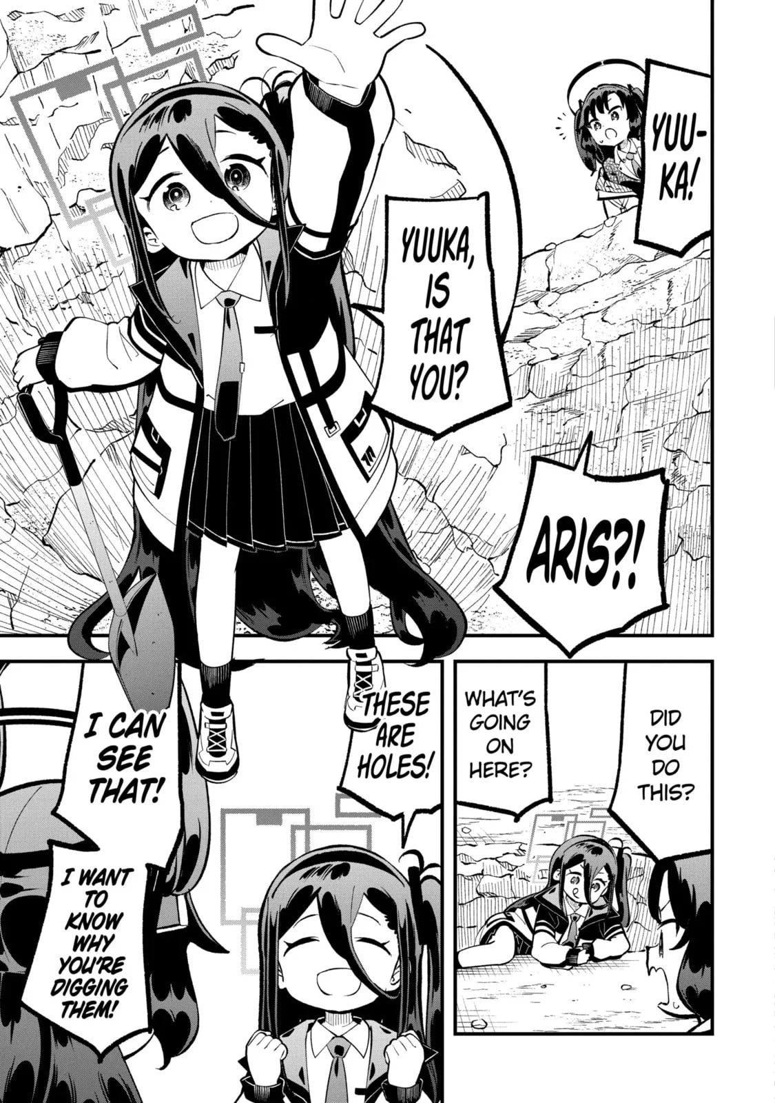 Blue Archive: Game Kaihatsubu Daibouken! Chapter 32 page 3