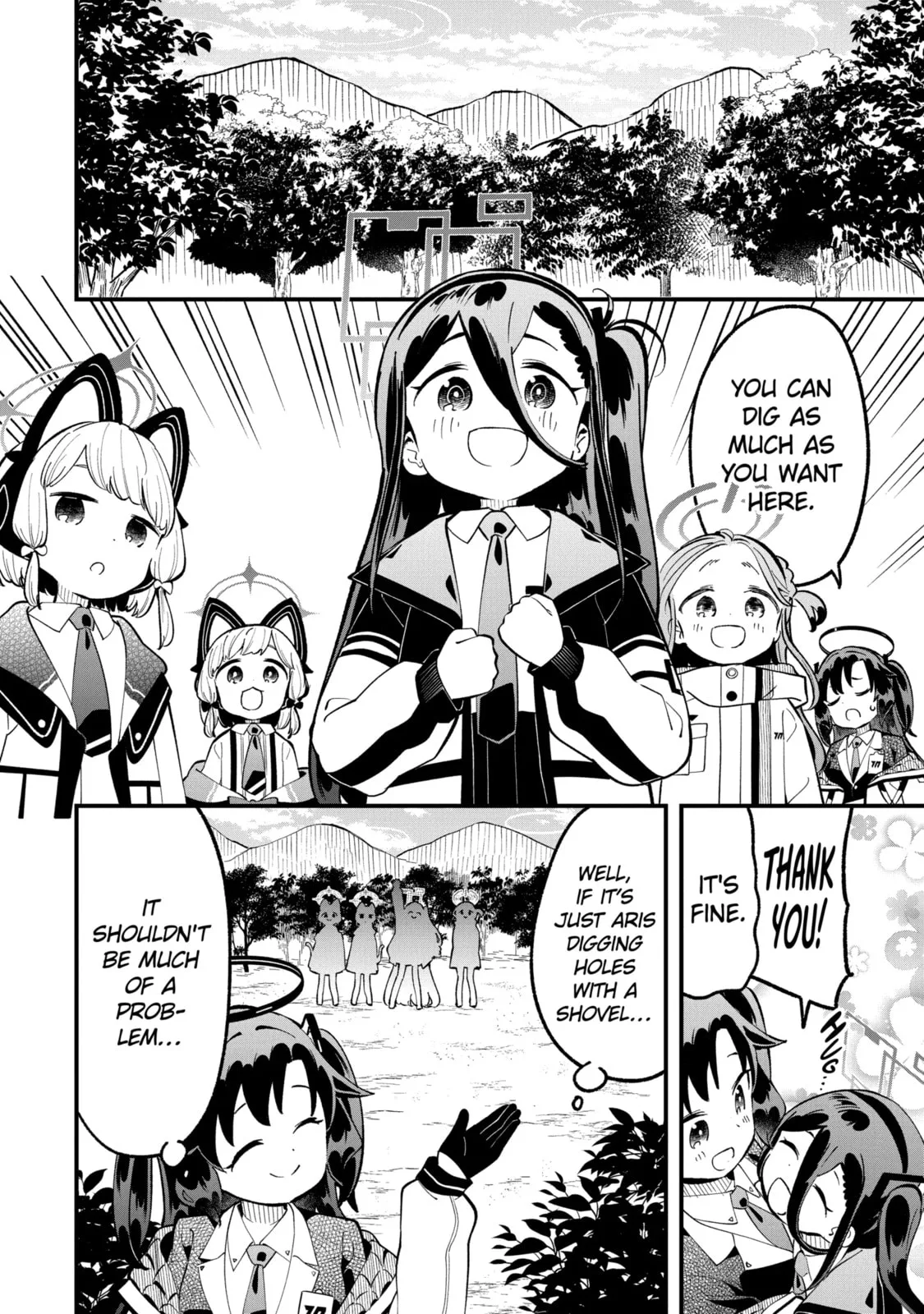 Blue Archive: Game Kaihatsubu Daibouken! Chapter 32 page 8