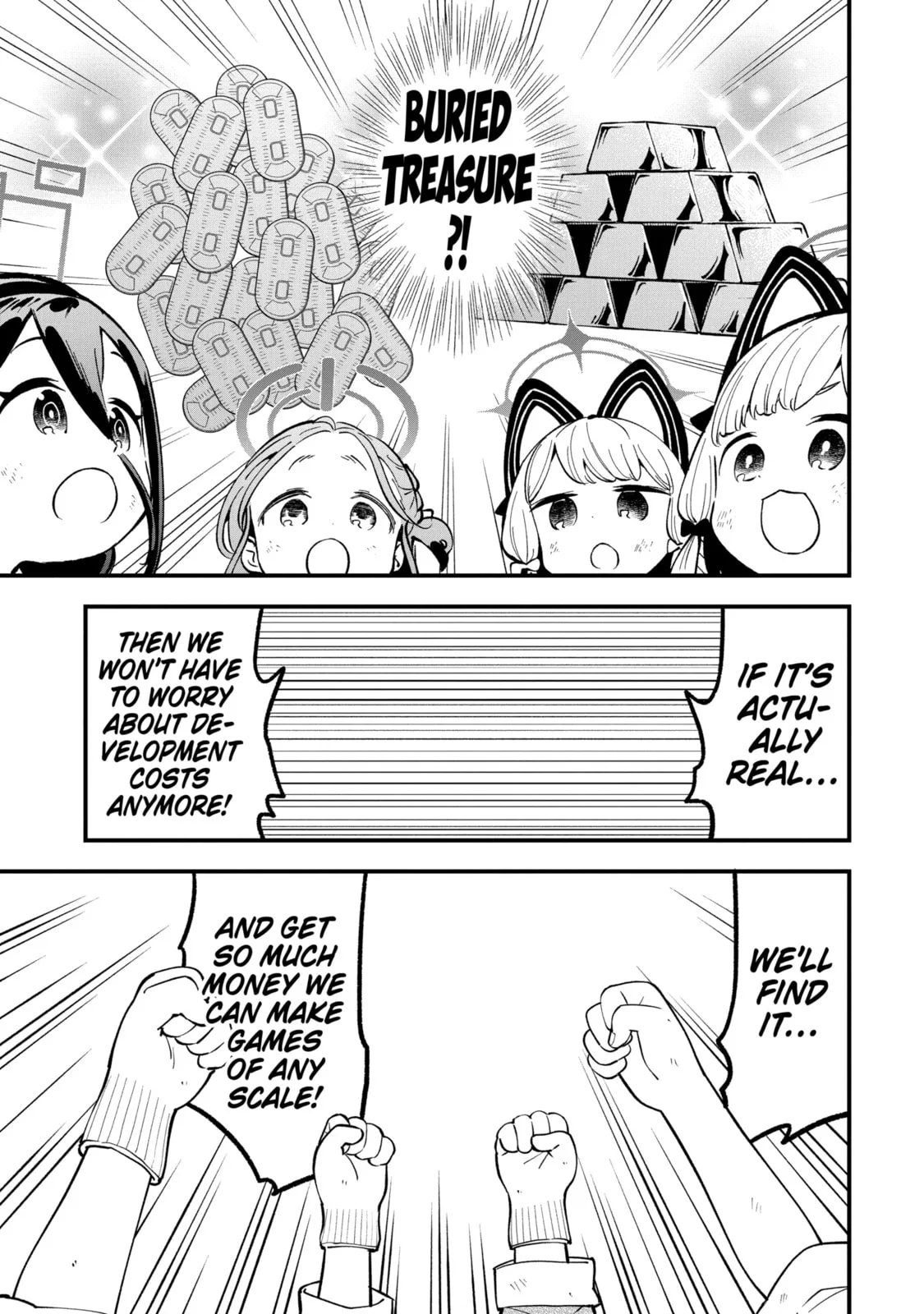 Blue Archive: Game Kaihatsubu Daibouken! Chapter 32 page 11