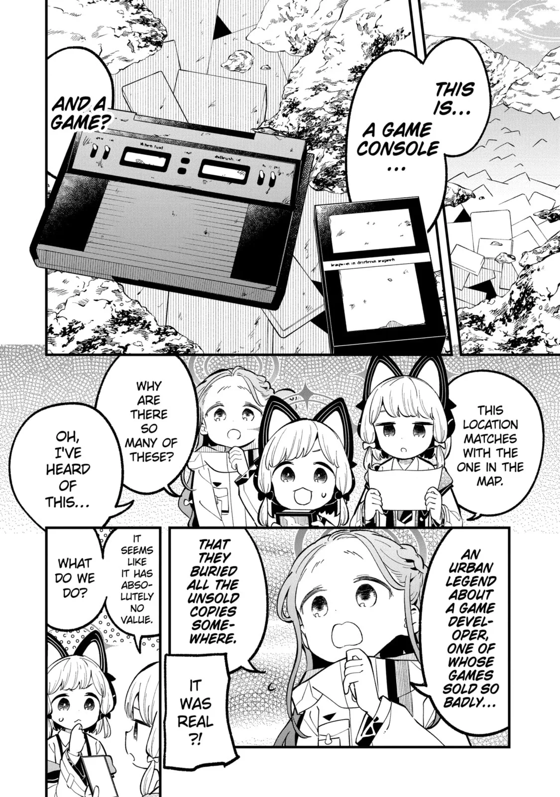 Blue Archive: Game Kaihatsubu Daibouken! Chapter 32 page 35