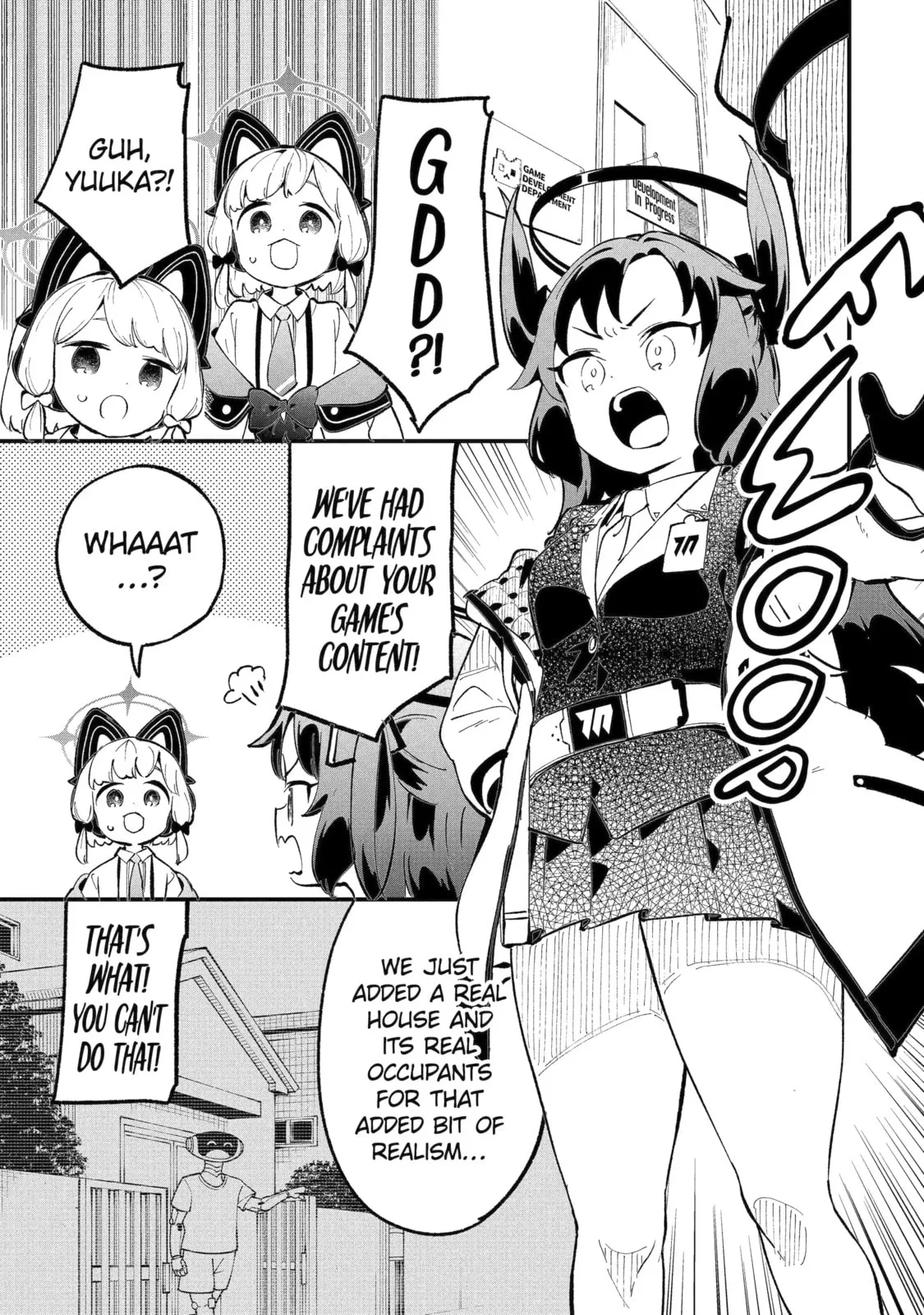 Blue Archive: Game Kaihatsubu Daibouken! Chapter 33 page 3