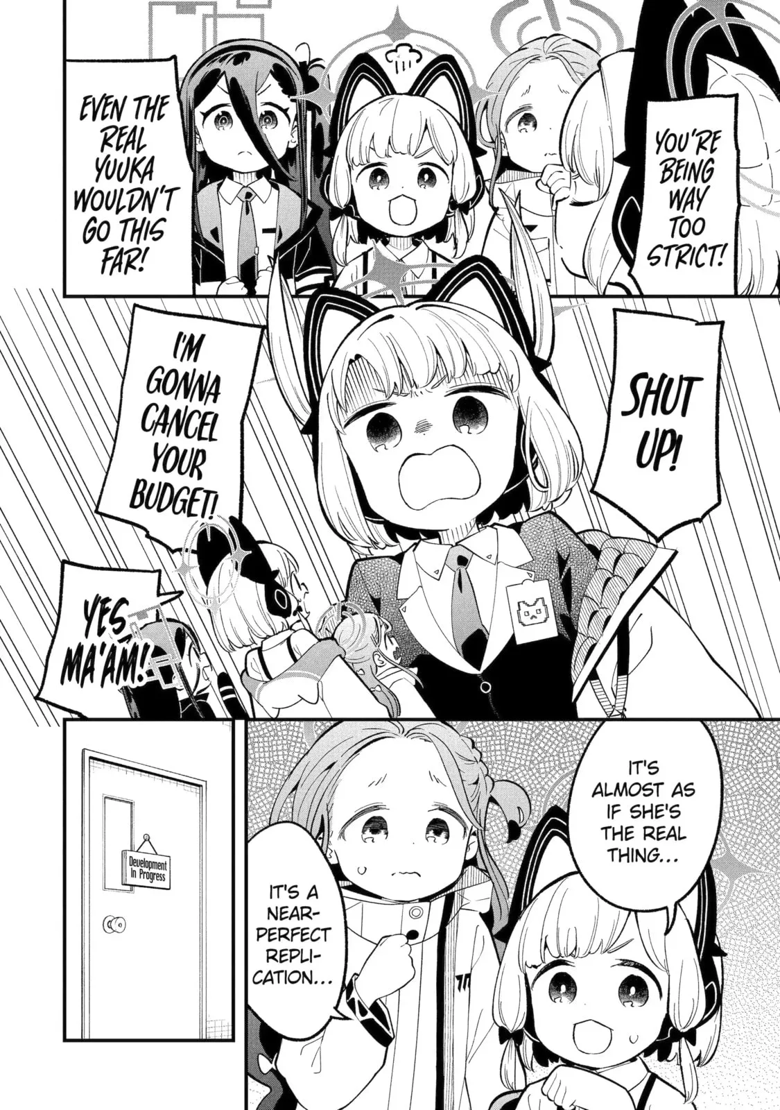 Blue Archive: Game Kaihatsubu Daibouken! Chapter 33 page 16