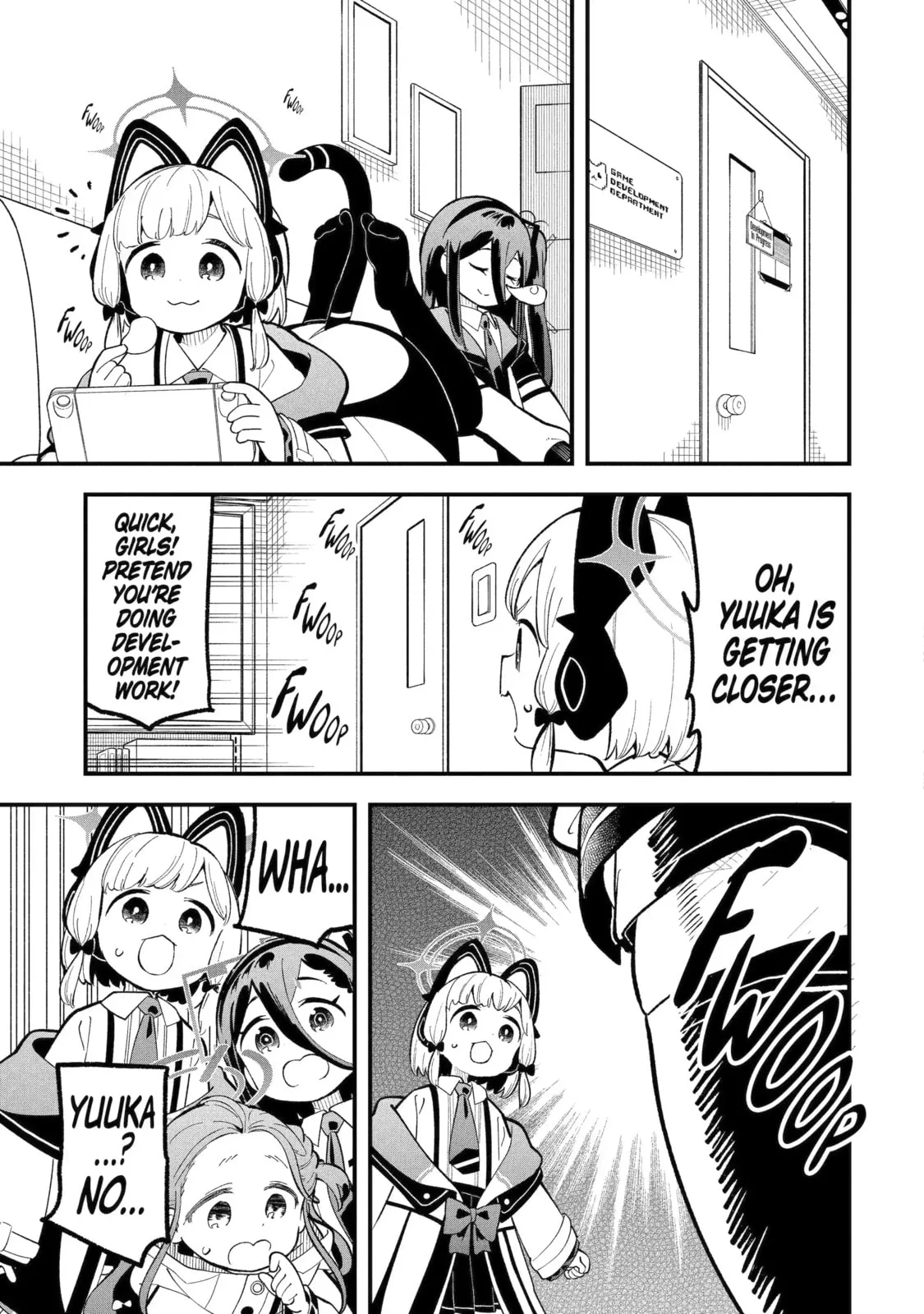 Blue Archive: Game Kaihatsubu Daibouken! Chapter 33 page 11