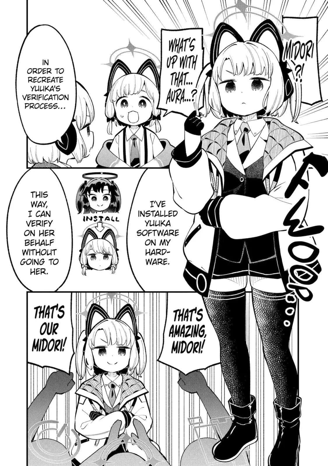Blue Archive: Game Kaihatsubu Daibouken! Chapter 33 page 12