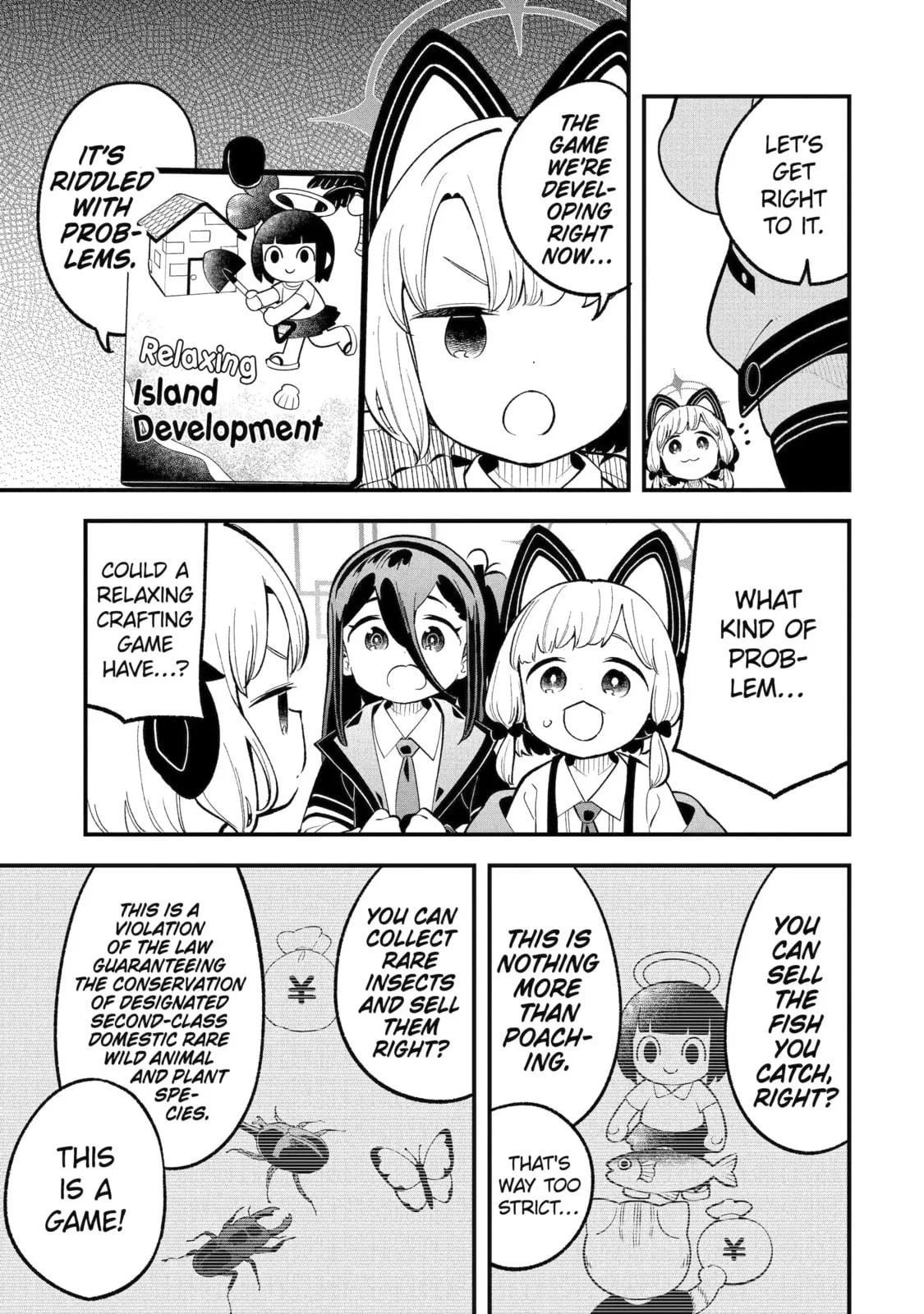 Blue Archive: Game Kaihatsubu Daibouken! Chapter 33 page 13