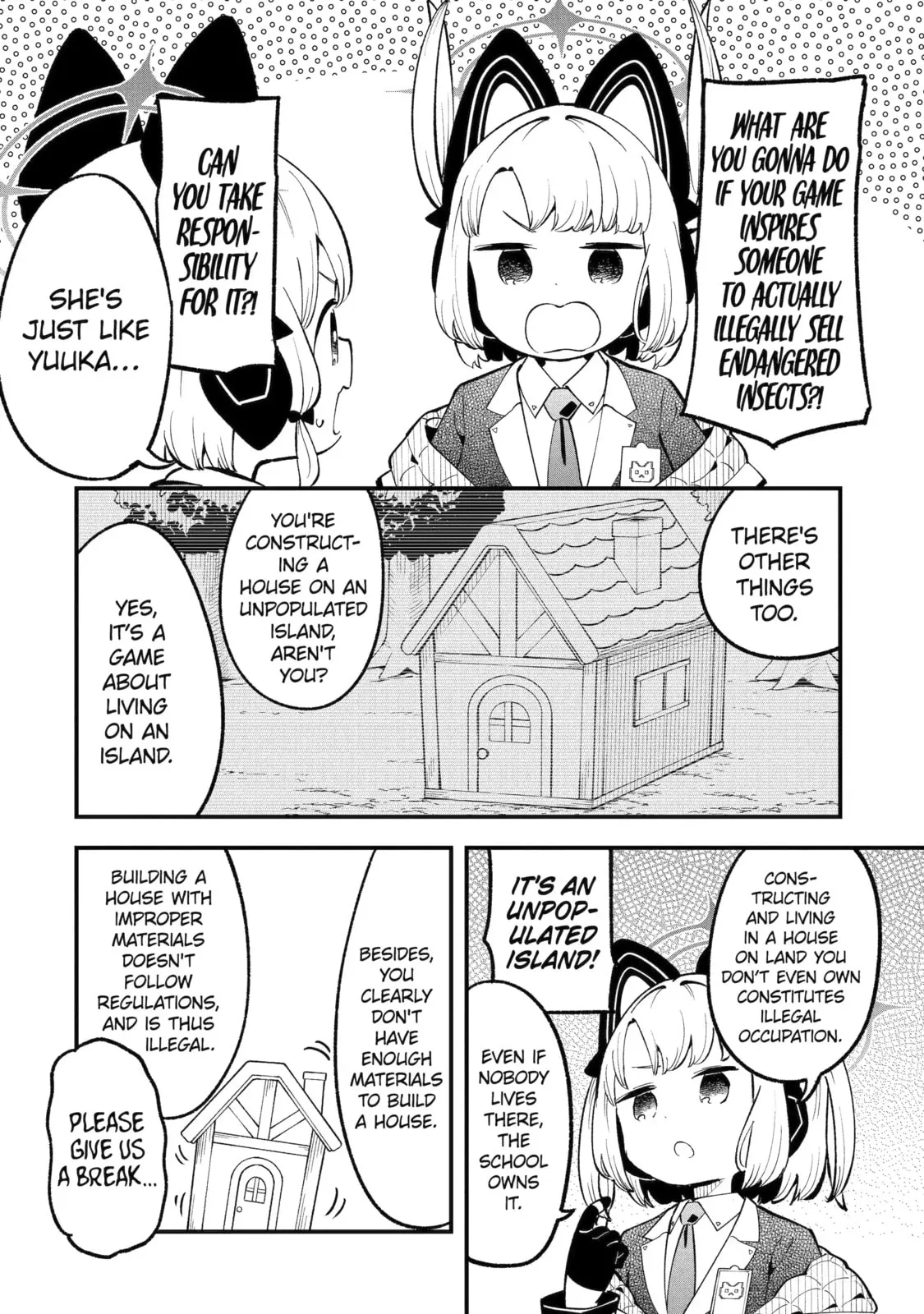 Blue Archive: Game Kaihatsubu Daibouken! Chapter 33 page 14