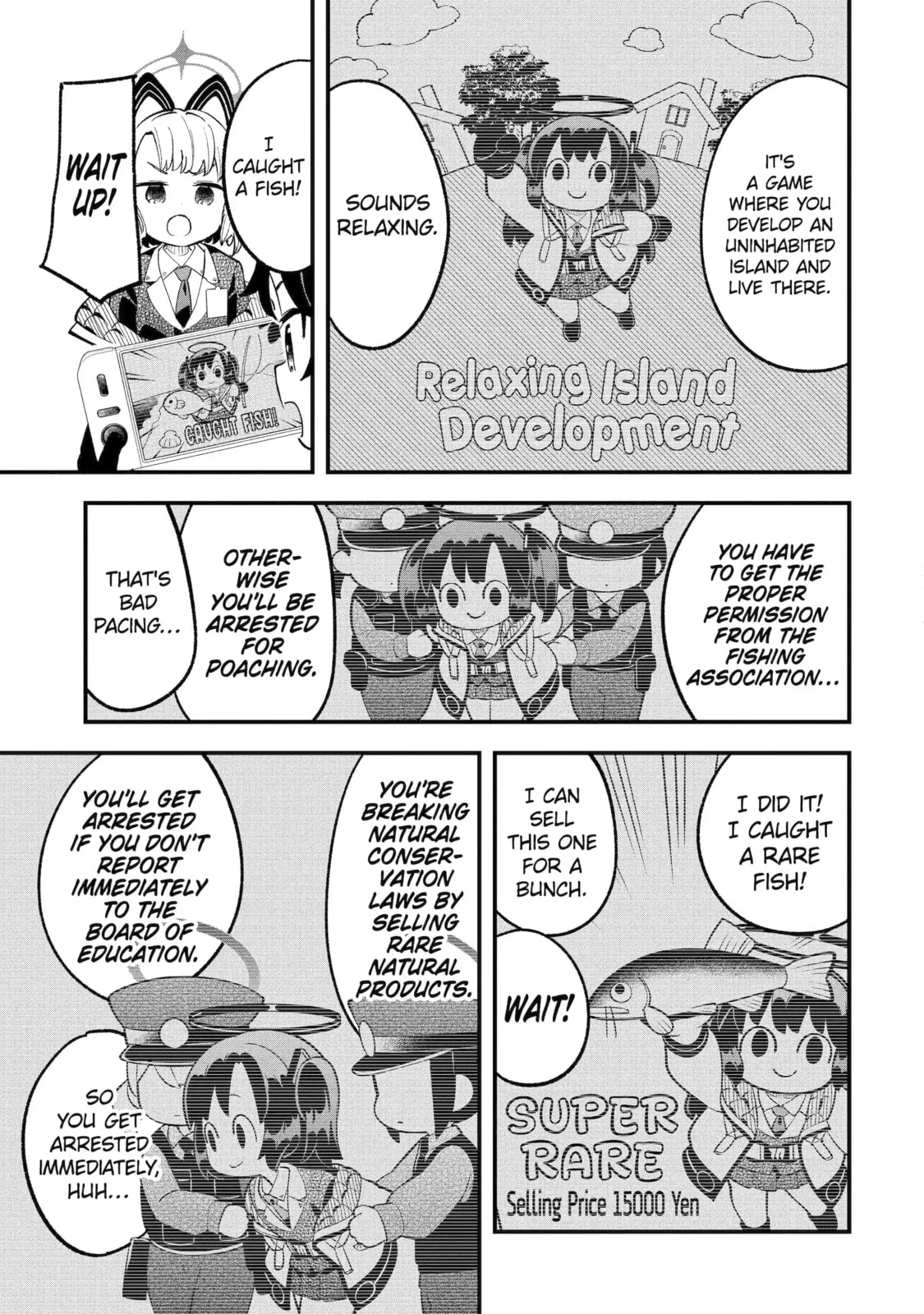 Blue Archive: Game Kaihatsubu Daibouken! Chapter 33 page 23