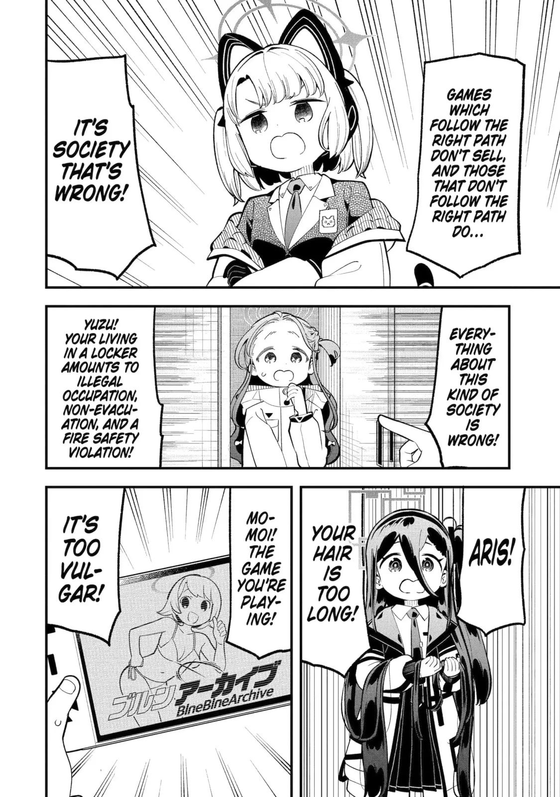 Blue Archive: Game Kaihatsubu Daibouken! Chapter 33 page 30