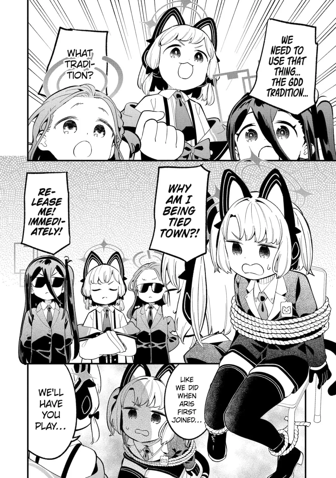 Blue Archive: Game Kaihatsubu Daibouken! Chapter 33 page 32