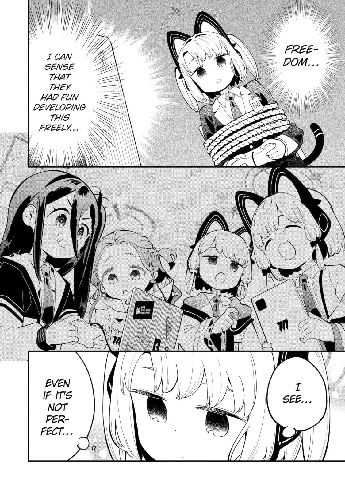 Blue Archive: Game Kaihatsubu Daibouken! Chapter 33 page 34