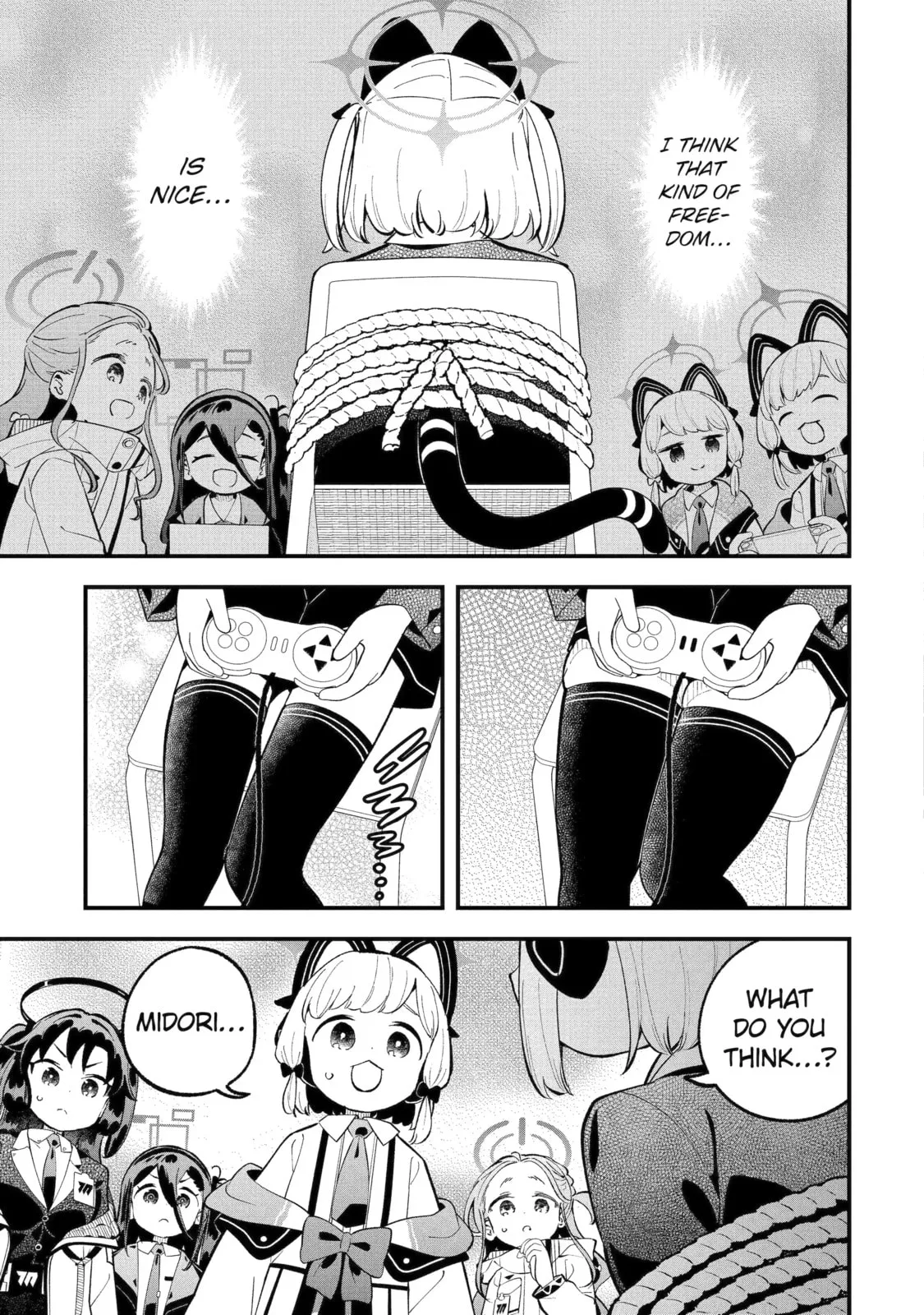 Blue Archive: Game Kaihatsubu Daibouken! Chapter 33 page 35
