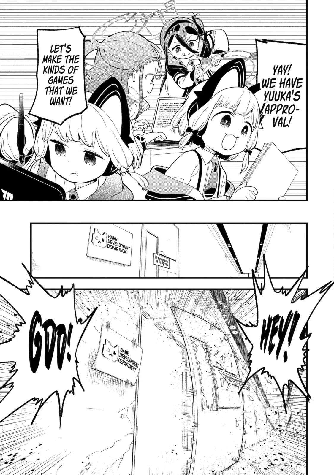 Blue Archive: Game Kaihatsubu Daibouken! Chapter 33 page 37