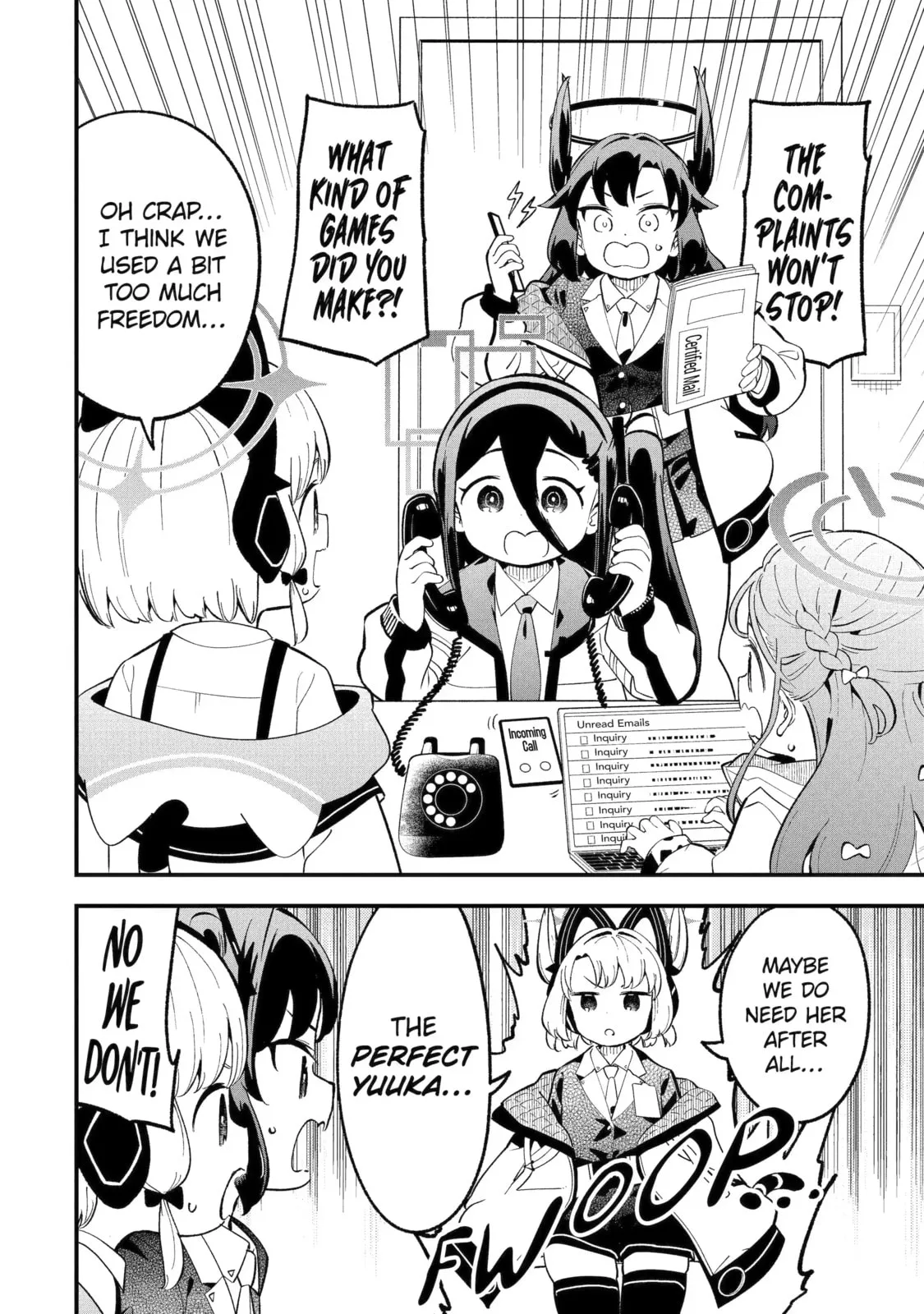 Blue Archive: Game Kaihatsubu Daibouken! Chapter 33 page 38
