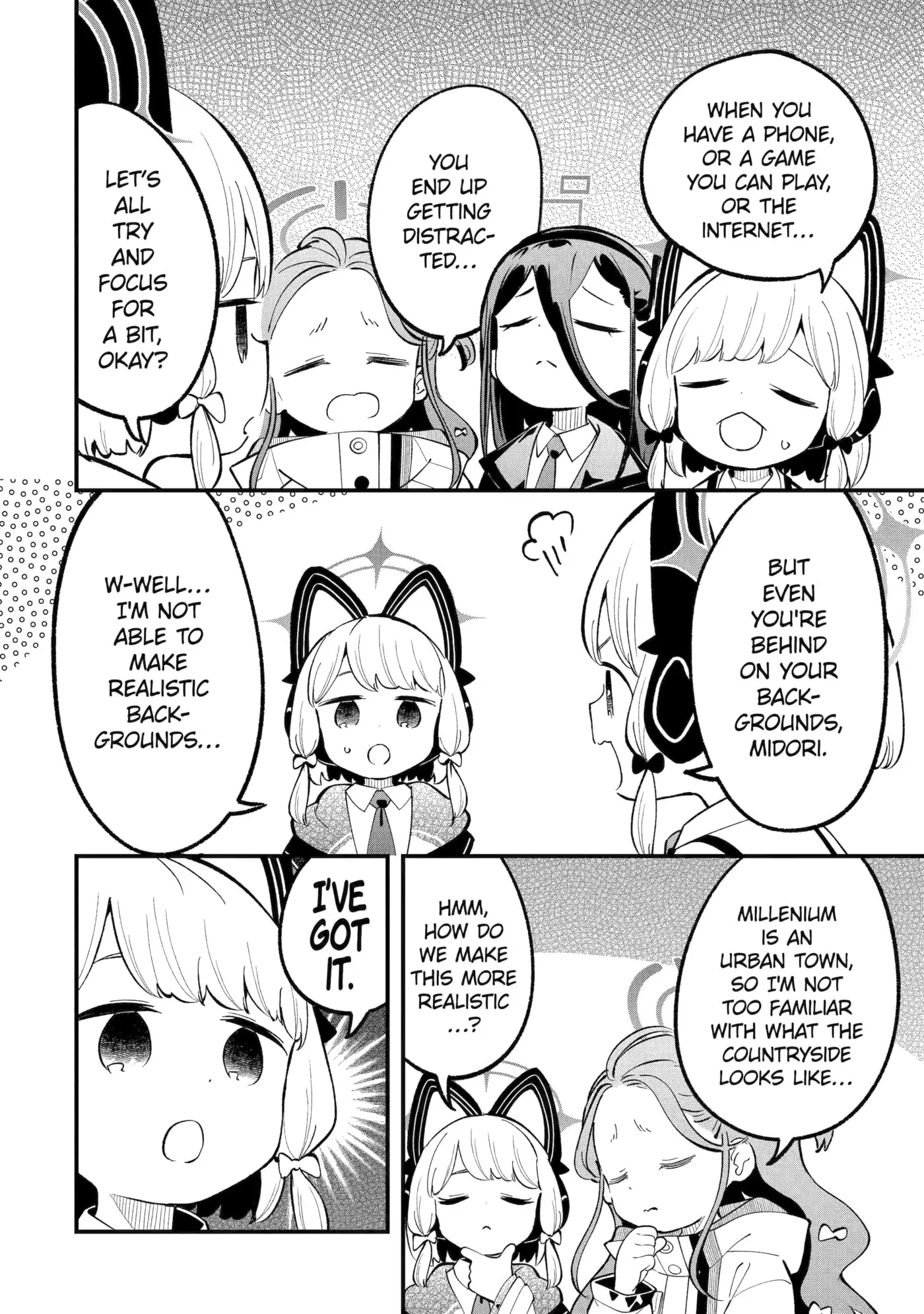 Blue Archive: Game Kaihatsubu Daibouken! Chapter 34 page 4