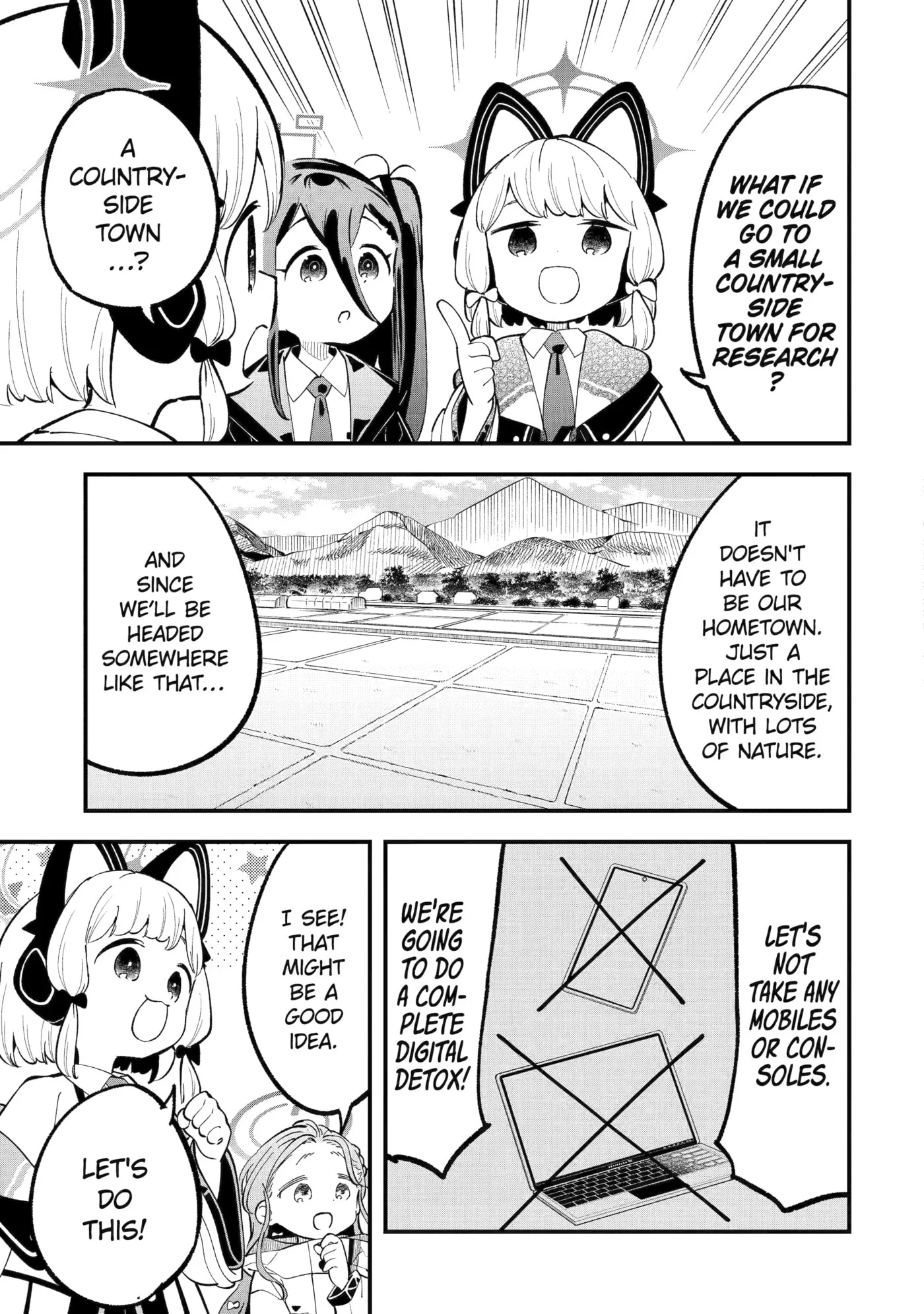 Blue Archive: Game Kaihatsubu Daibouken! Chapter 34 page 5
