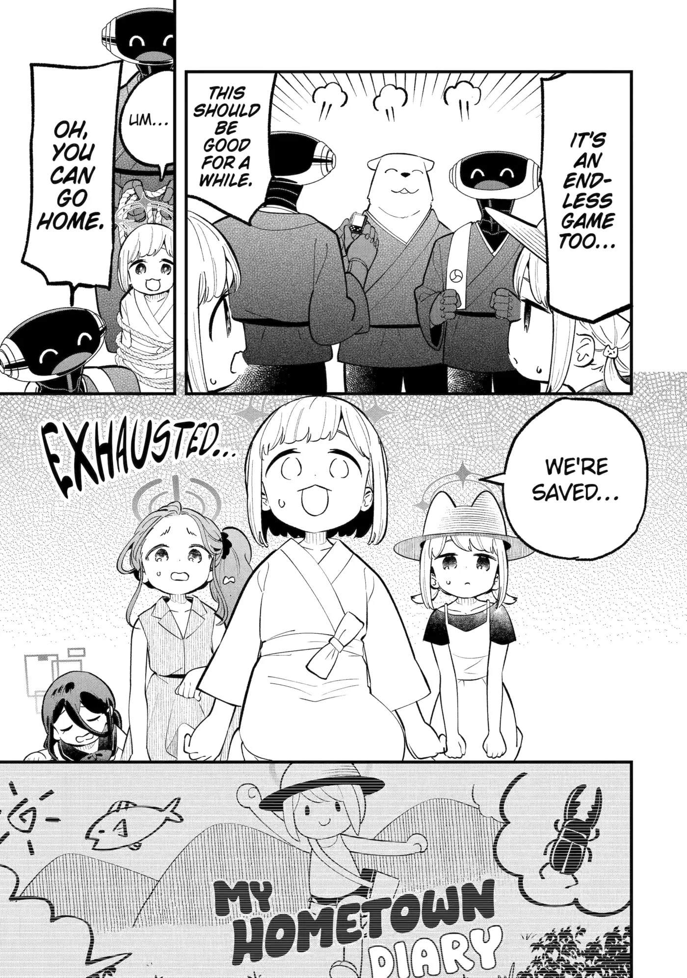 Blue Archive: Game Kaihatsubu Daibouken! Chapter 34 page 34