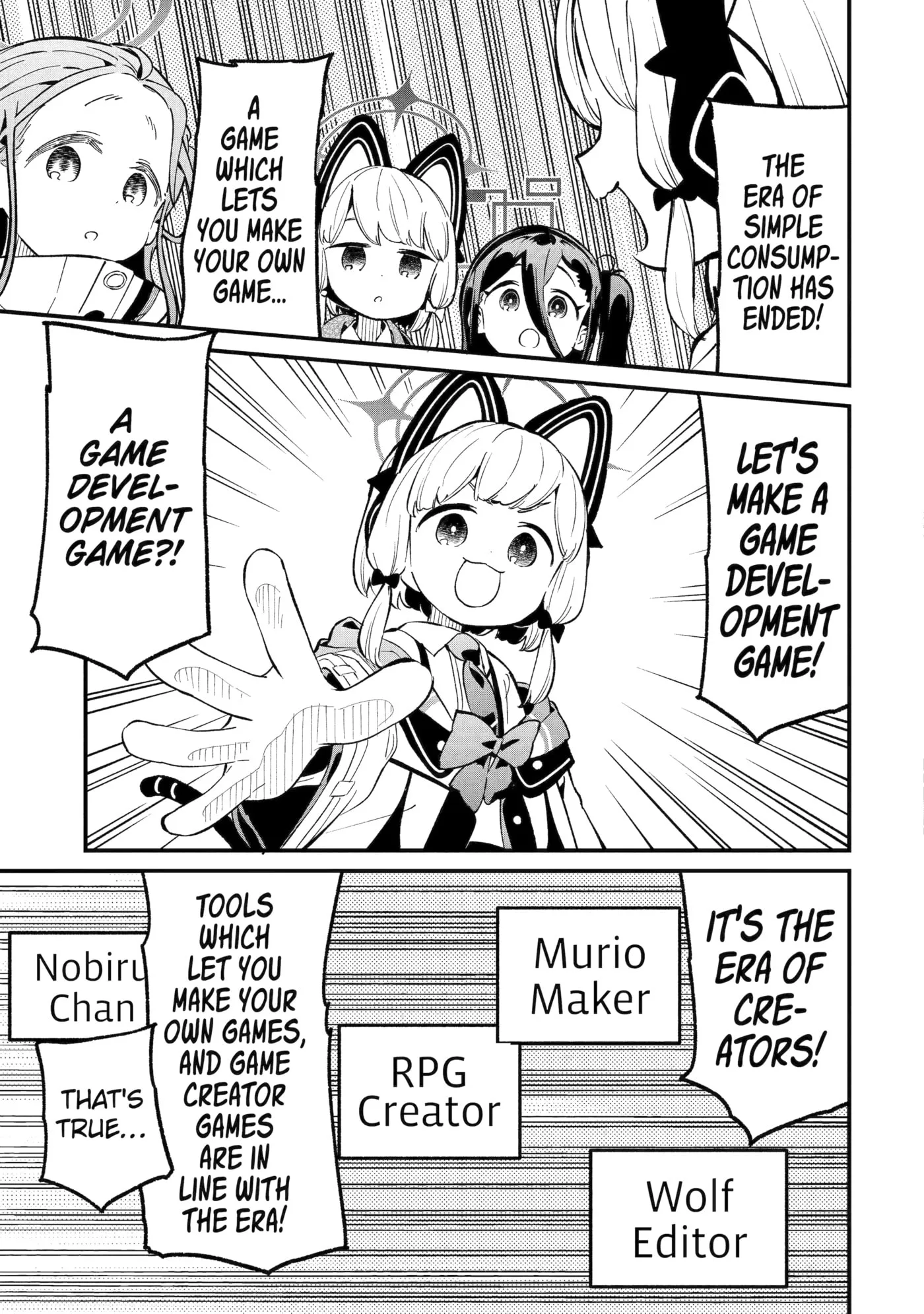 Blue Archive: Game Kaihatsubu Daibouken! Chapter 35 page 3