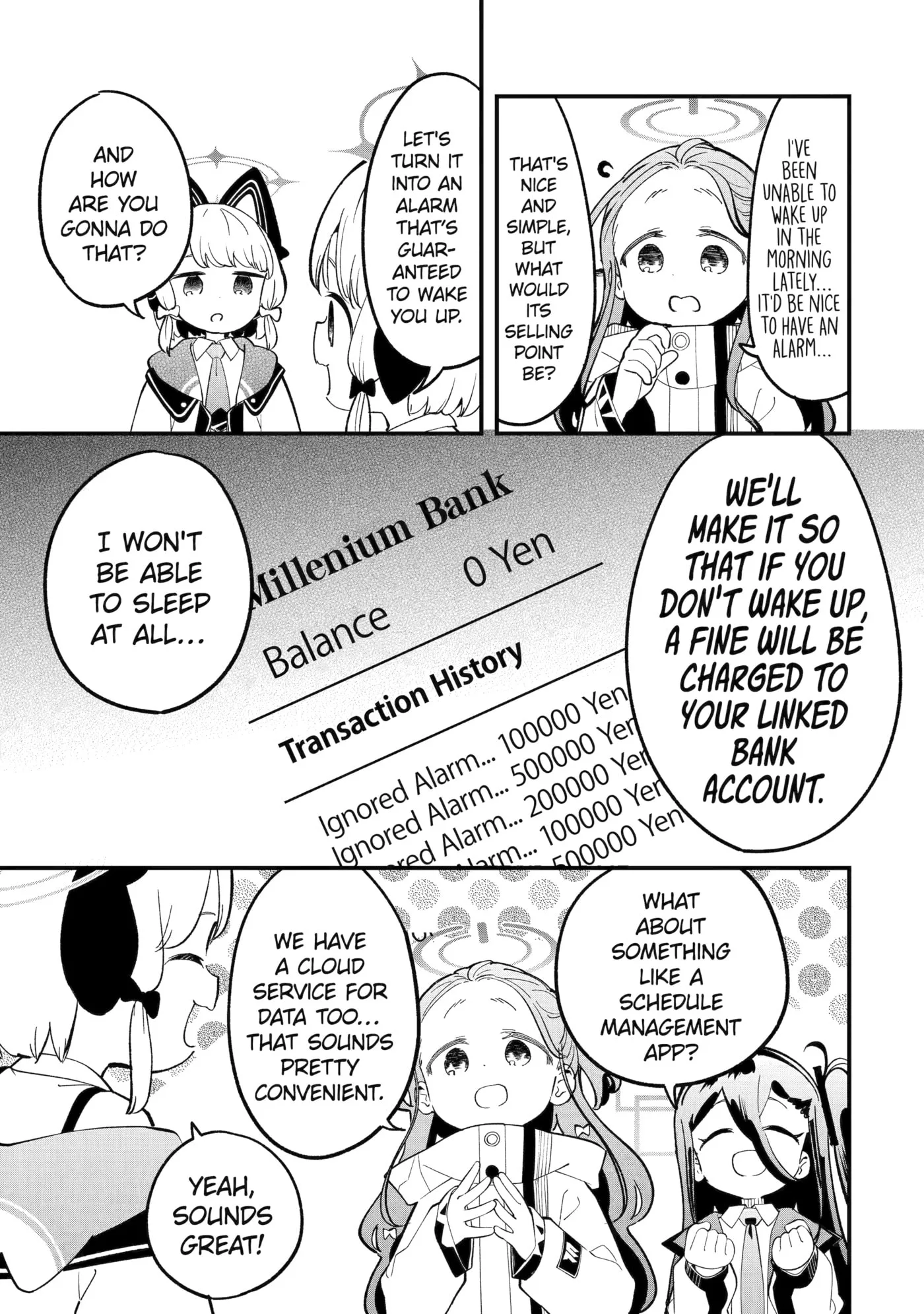 Blue Archive: Game Kaihatsubu Daibouken! Chapter 35 page 11