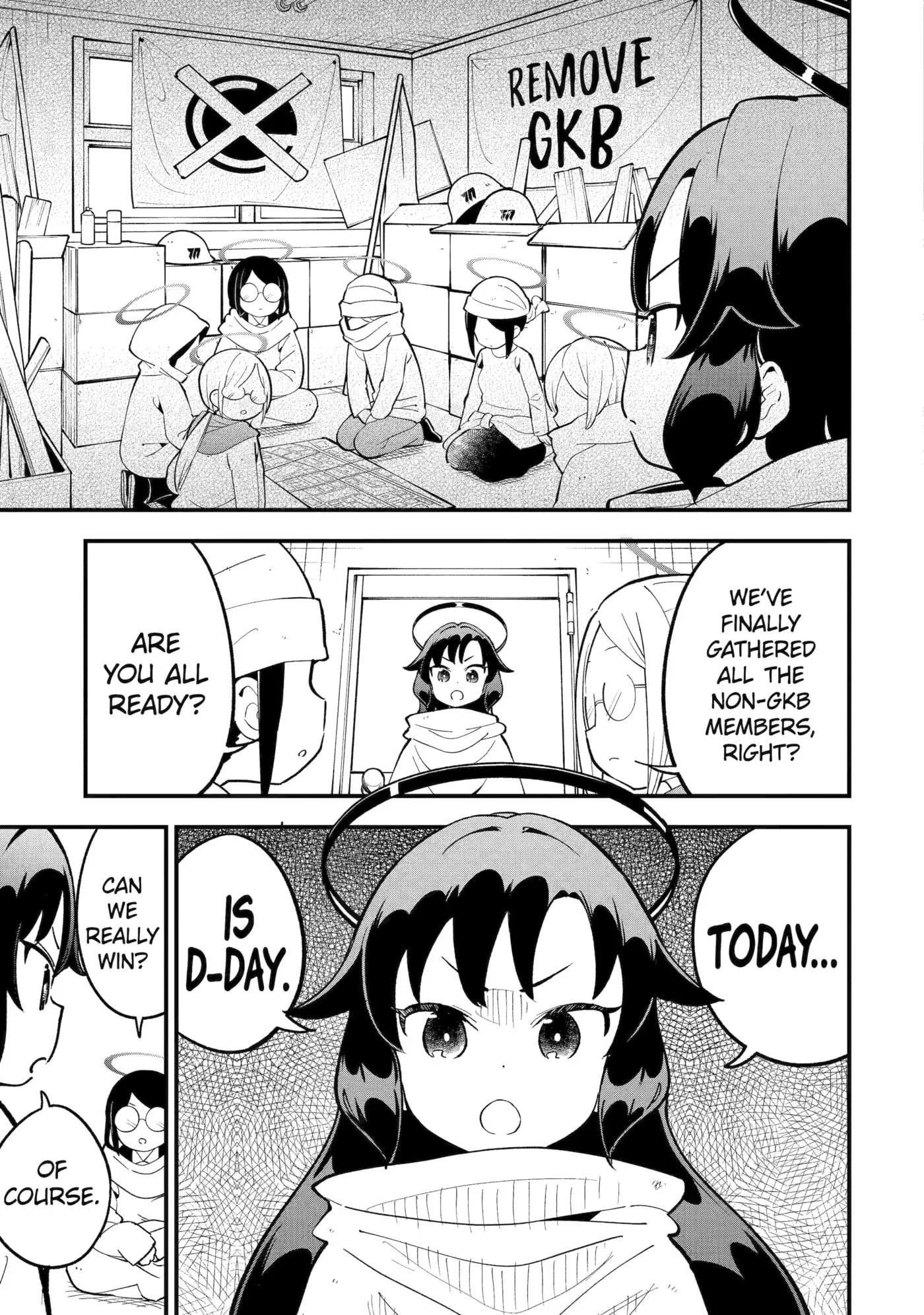 Blue Archive: Game Kaihatsubu Daibouken! Chapter 35 page 25