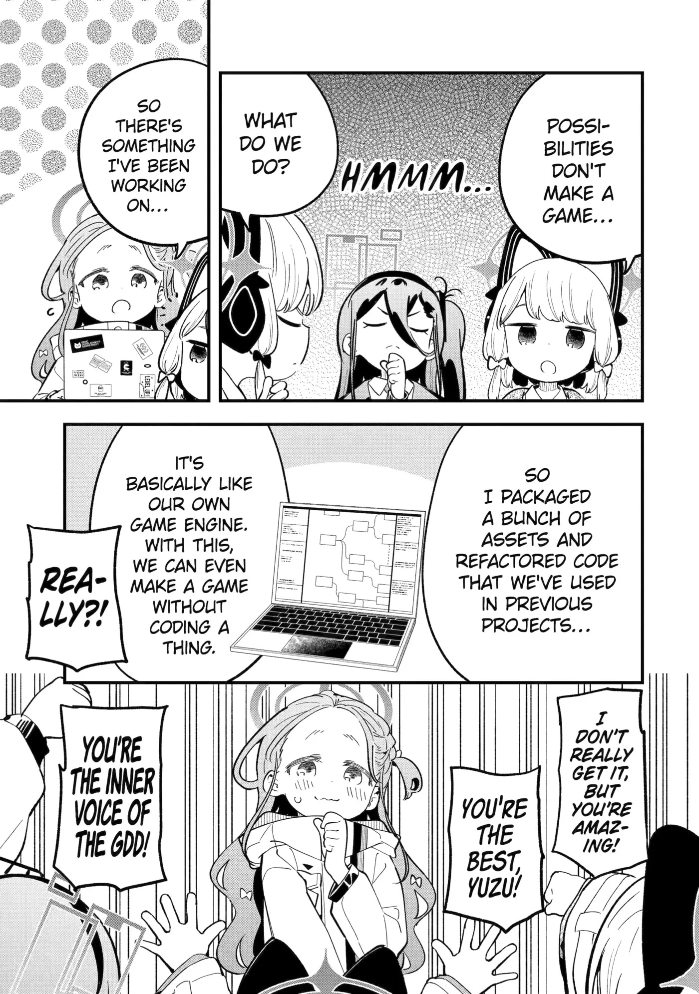 Blue Archive: Game Kaihatsubu Daibouken! Chapter 35 page 5