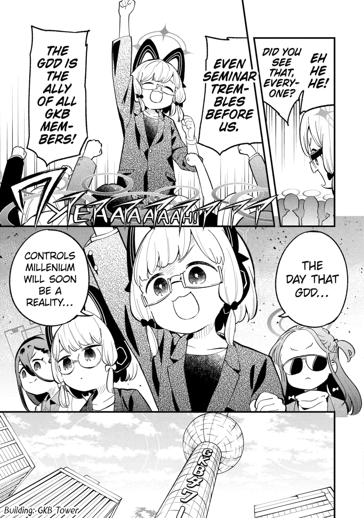 Blue Archive: Game Kaihatsubu Daibouken! Chapter 35 page 21