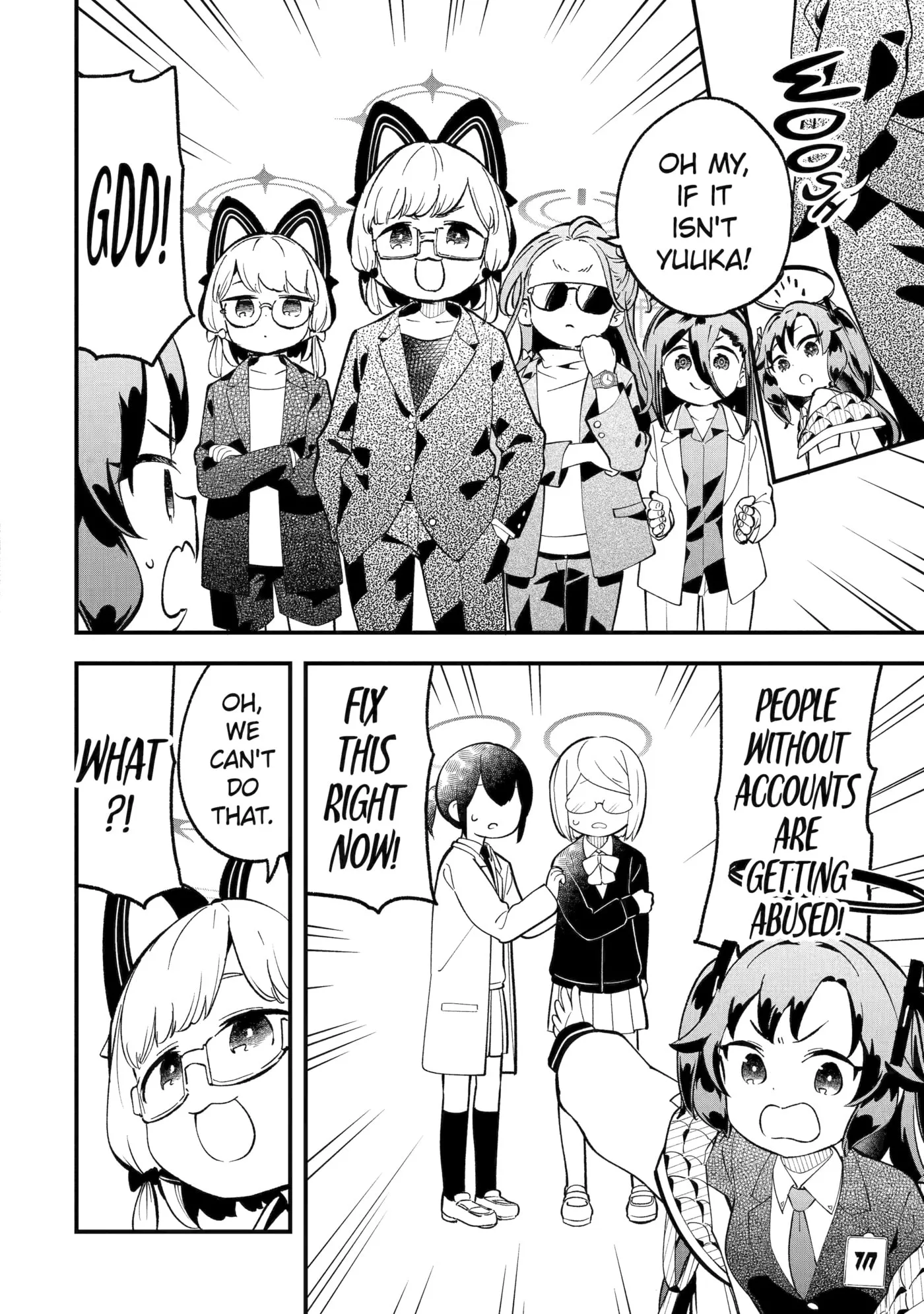 Blue Archive: Game Kaihatsubu Daibouken! Chapter 35 page 18