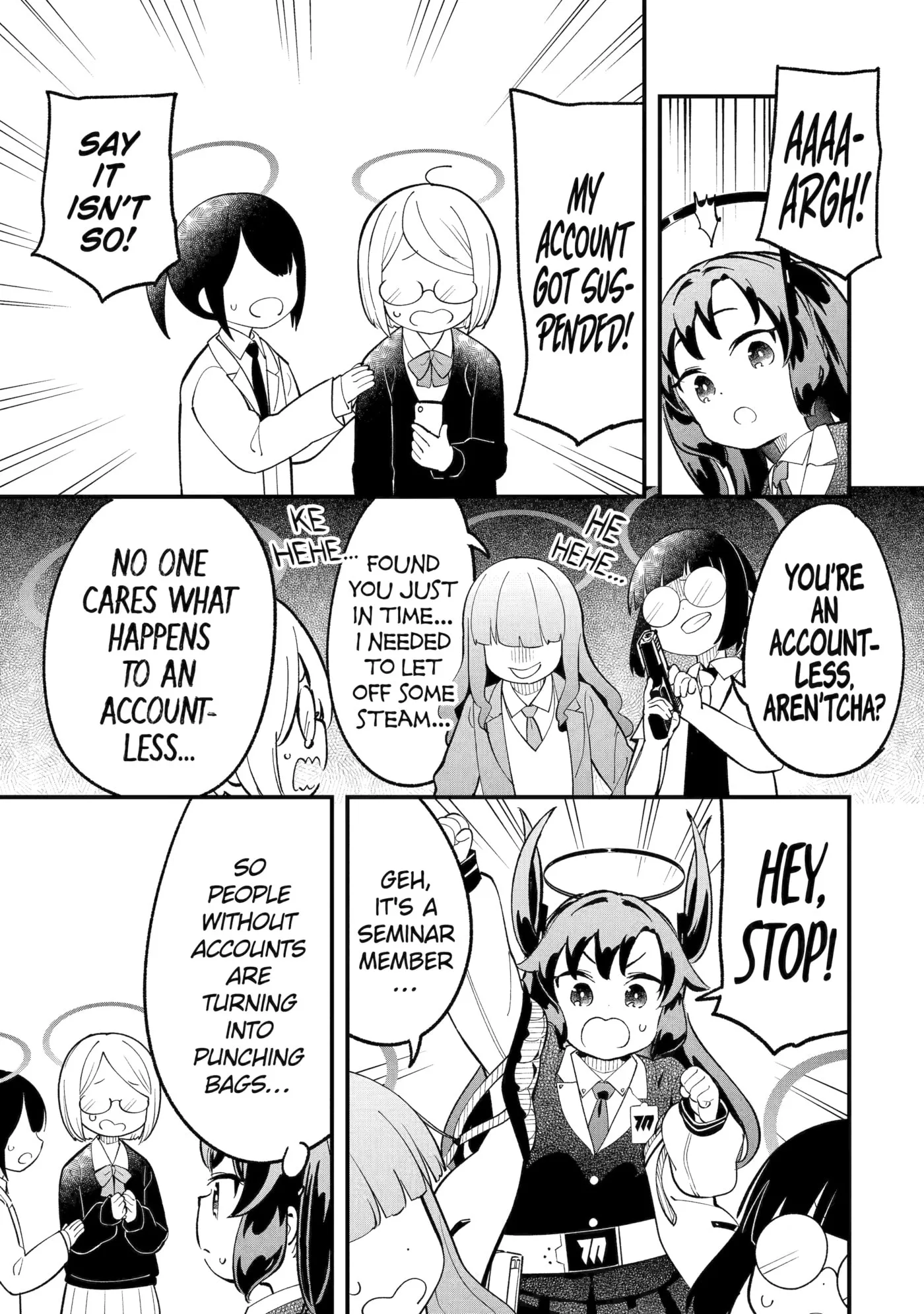 Blue Archive: Game Kaihatsubu Daibouken! Chapter 35 page 17