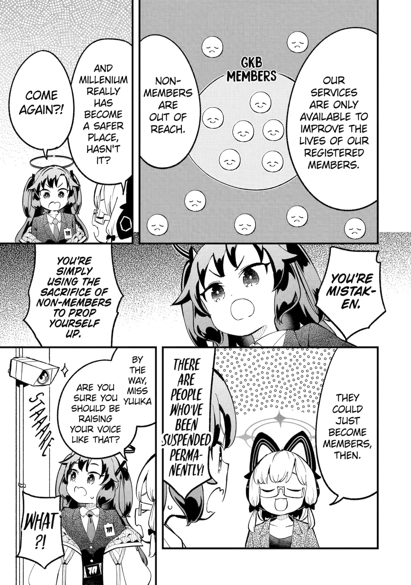 Blue Archive: Game Kaihatsubu Daibouken! Chapter 35 page 19