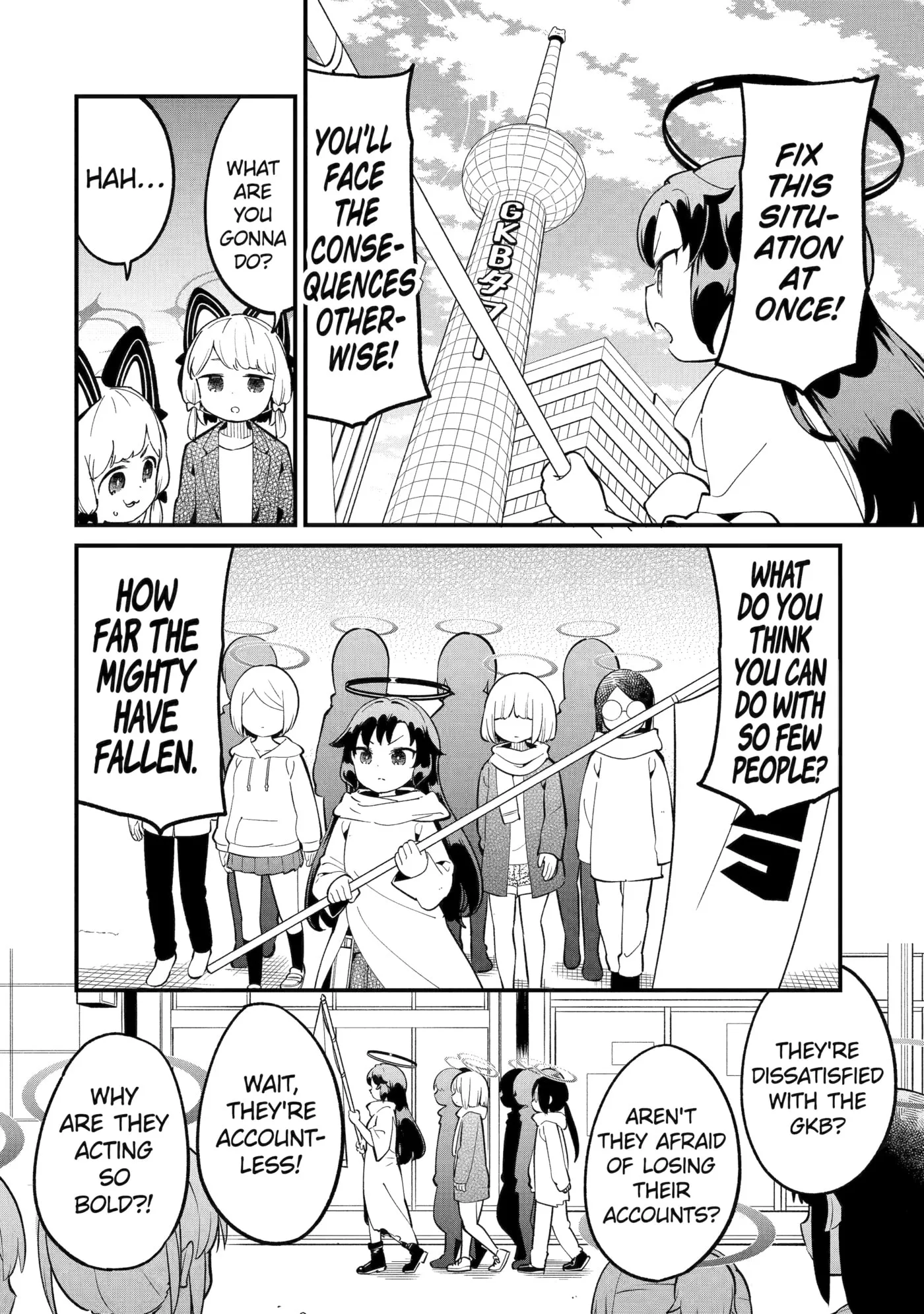 Blue Archive: Game Kaihatsubu Daibouken! Chapter 35 page 28