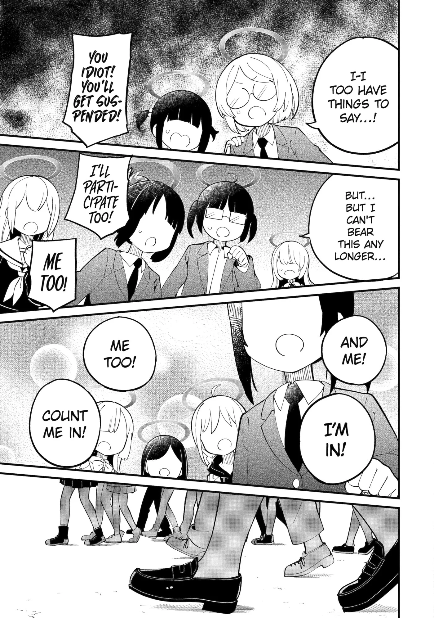 Blue Archive: Game Kaihatsubu Daibouken! Chapter 35 page 29