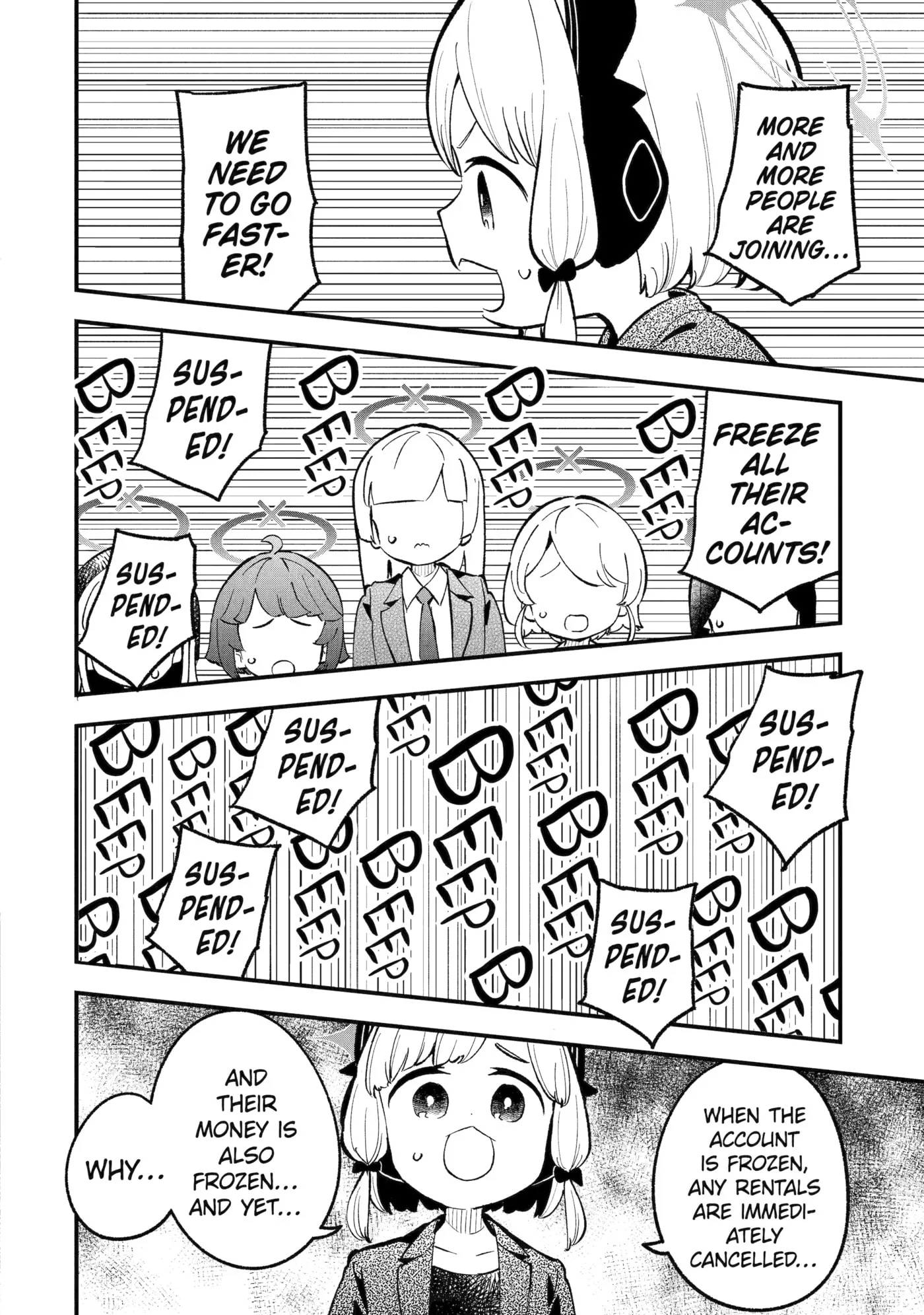 Blue Archive: Game Kaihatsubu Daibouken! Chapter 35 page 31