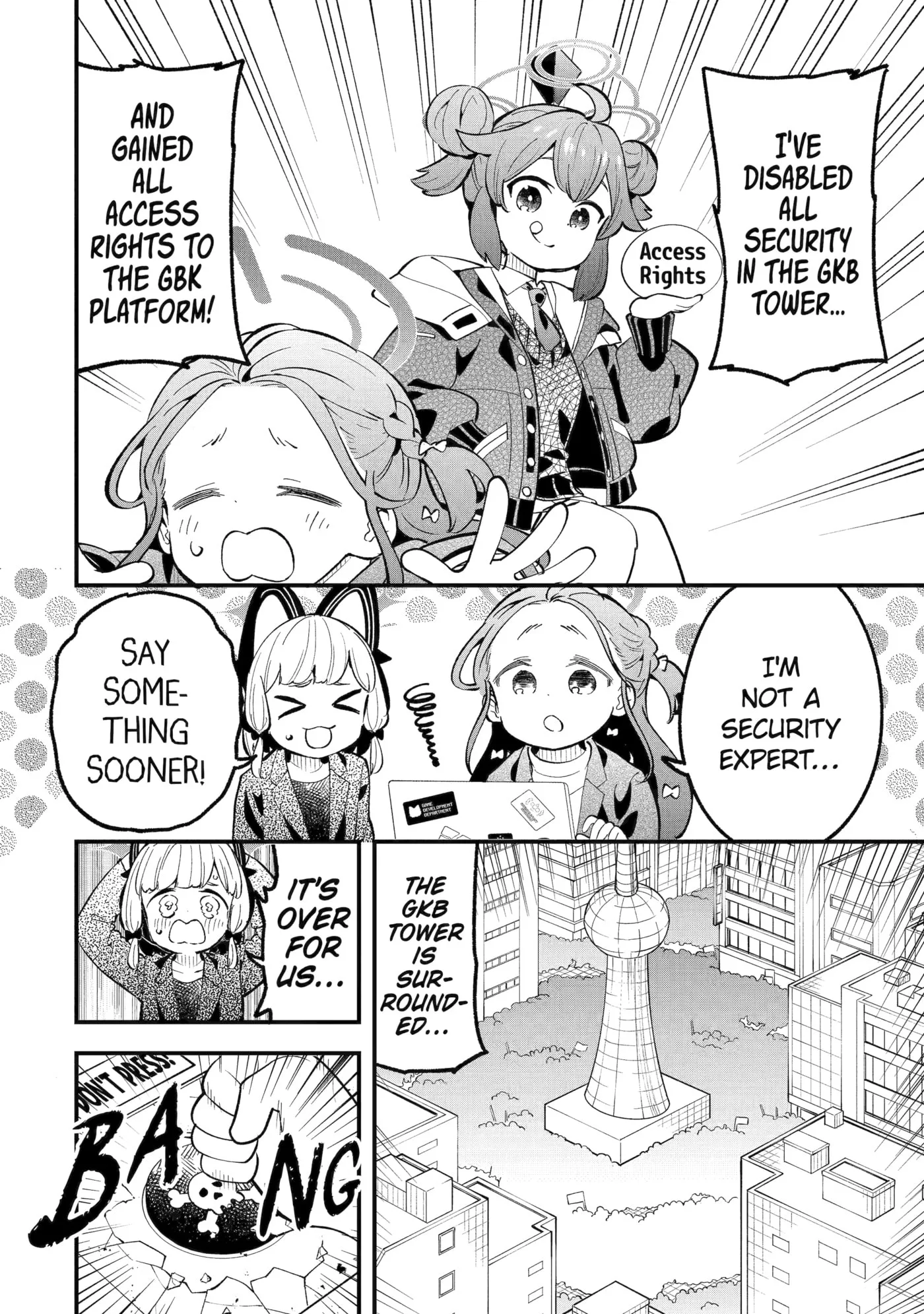 Blue Archive: Game Kaihatsubu Daibouken! Chapter 35 page 35