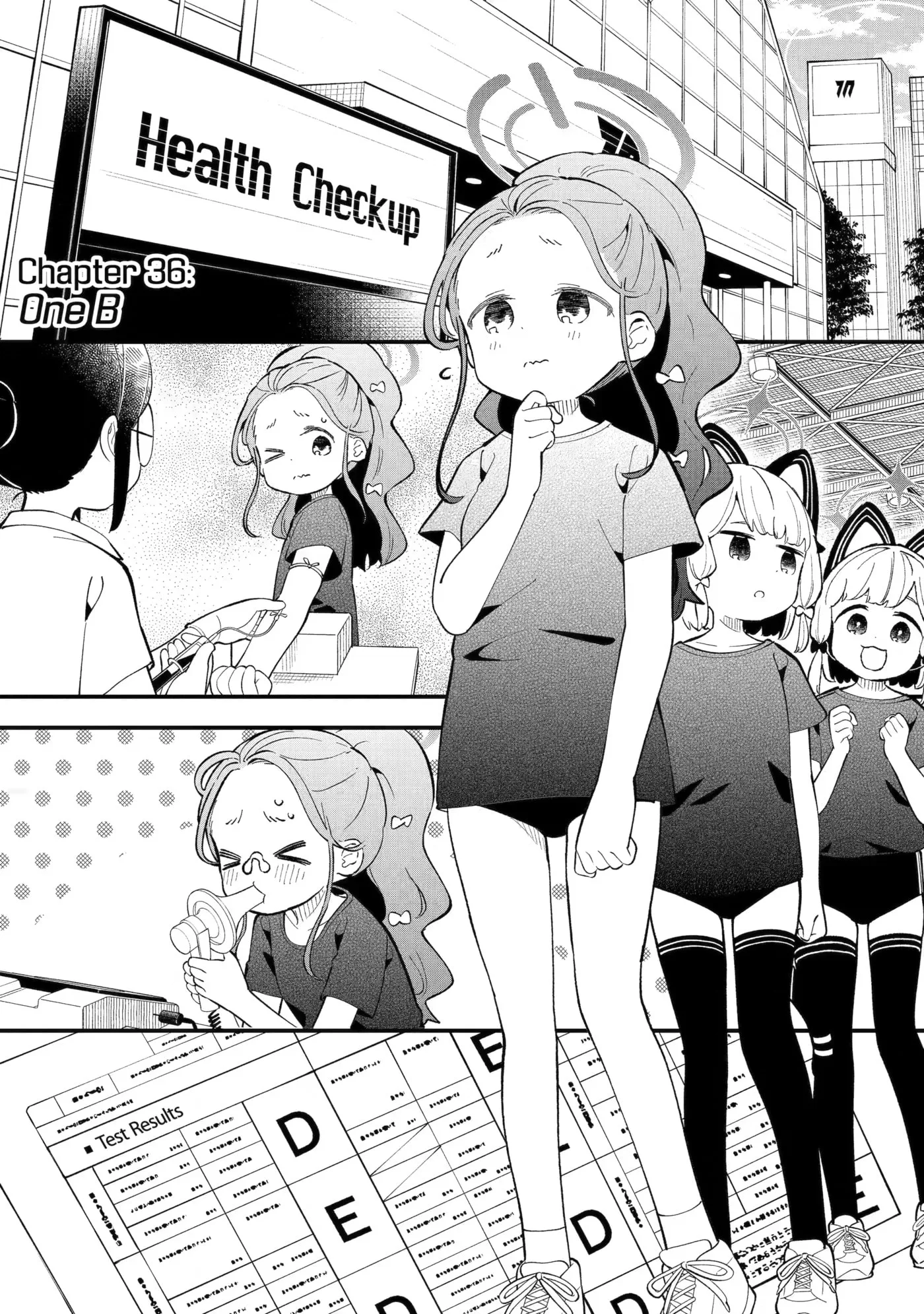 Blue Archive: Game Kaihatsubu Daibouken! Chapter 36 page 1