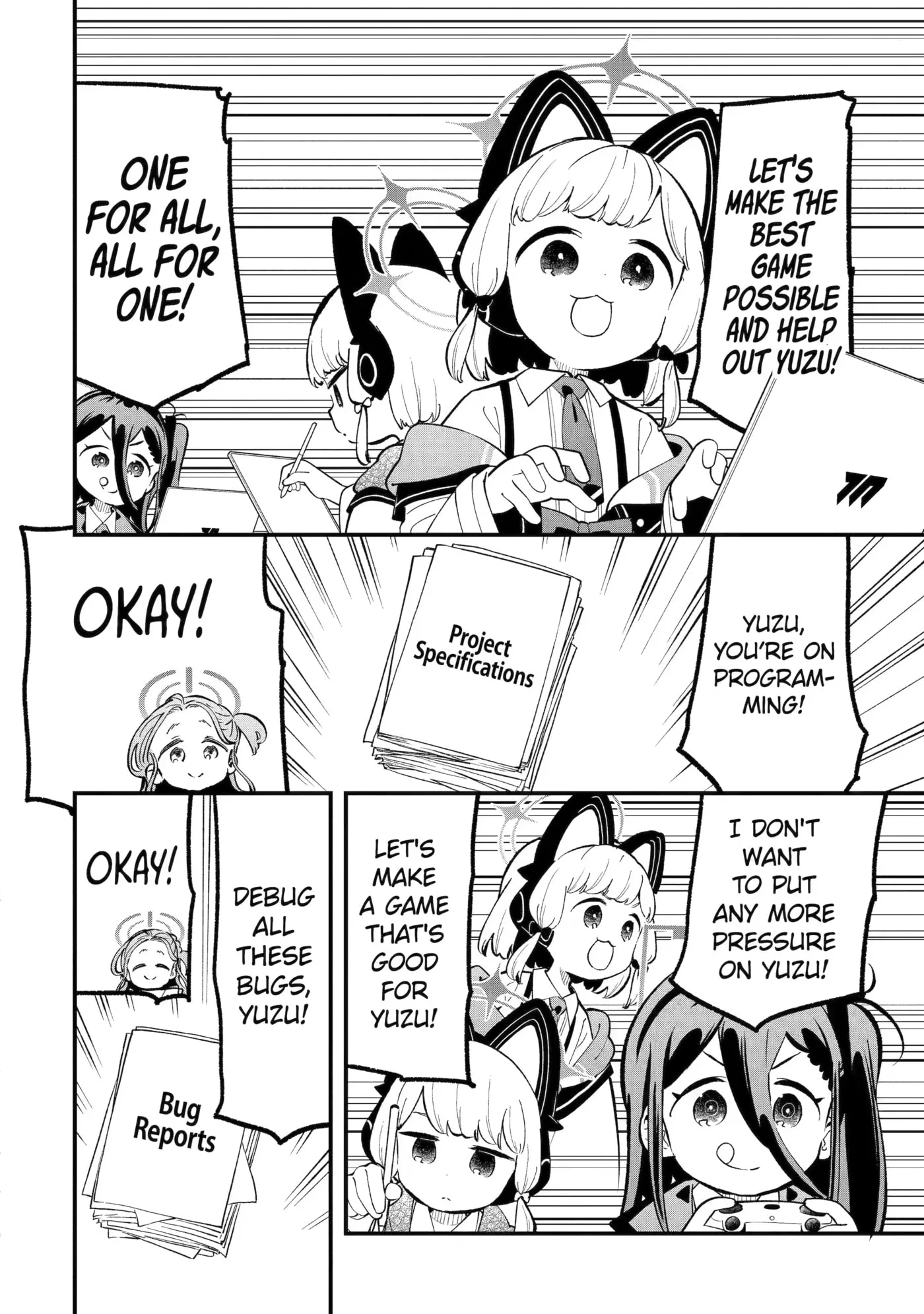 Blue Archive: Game Kaihatsubu Daibouken! Chapter 36 page 10