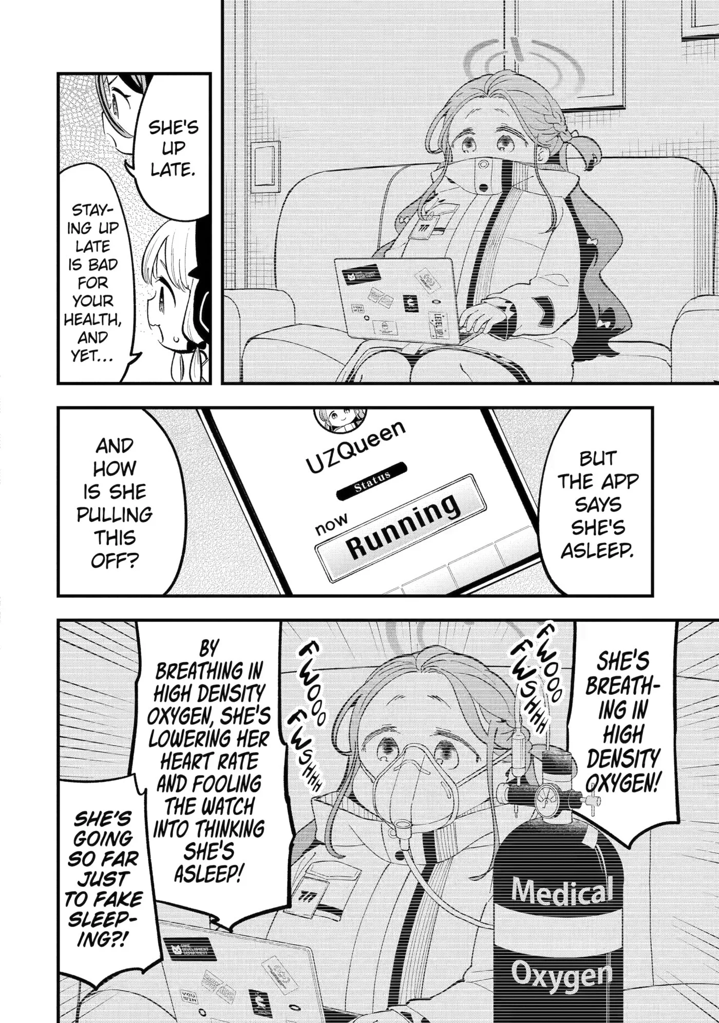 Blue Archive: Game Kaihatsubu Daibouken! Chapter 36 page 24